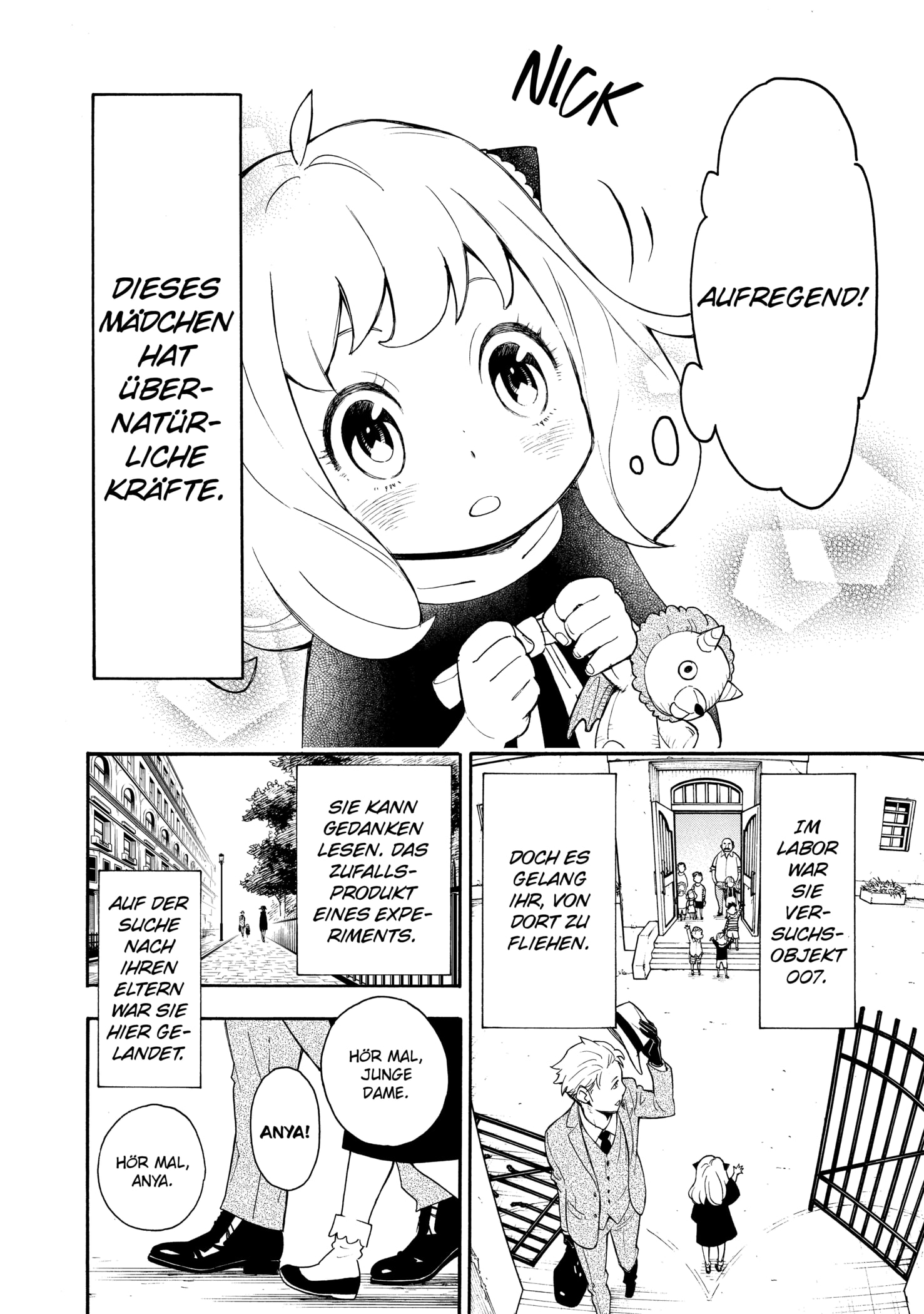 Read SPY x FAMILY DE Manga Online