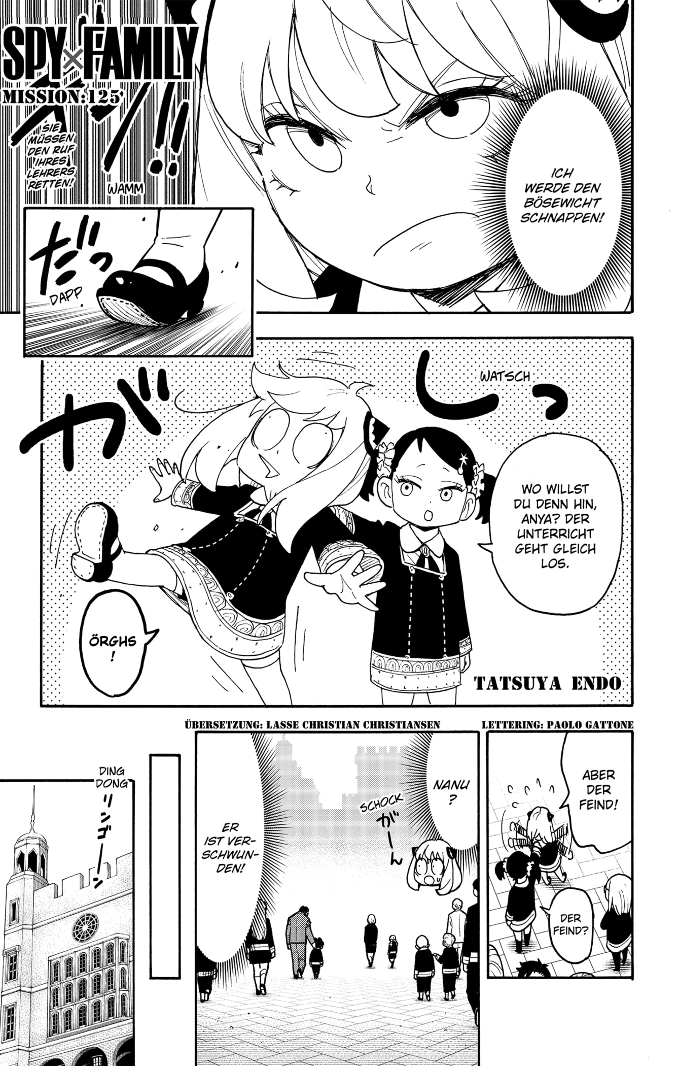 Read SPY x FAMILY DE Manga Online