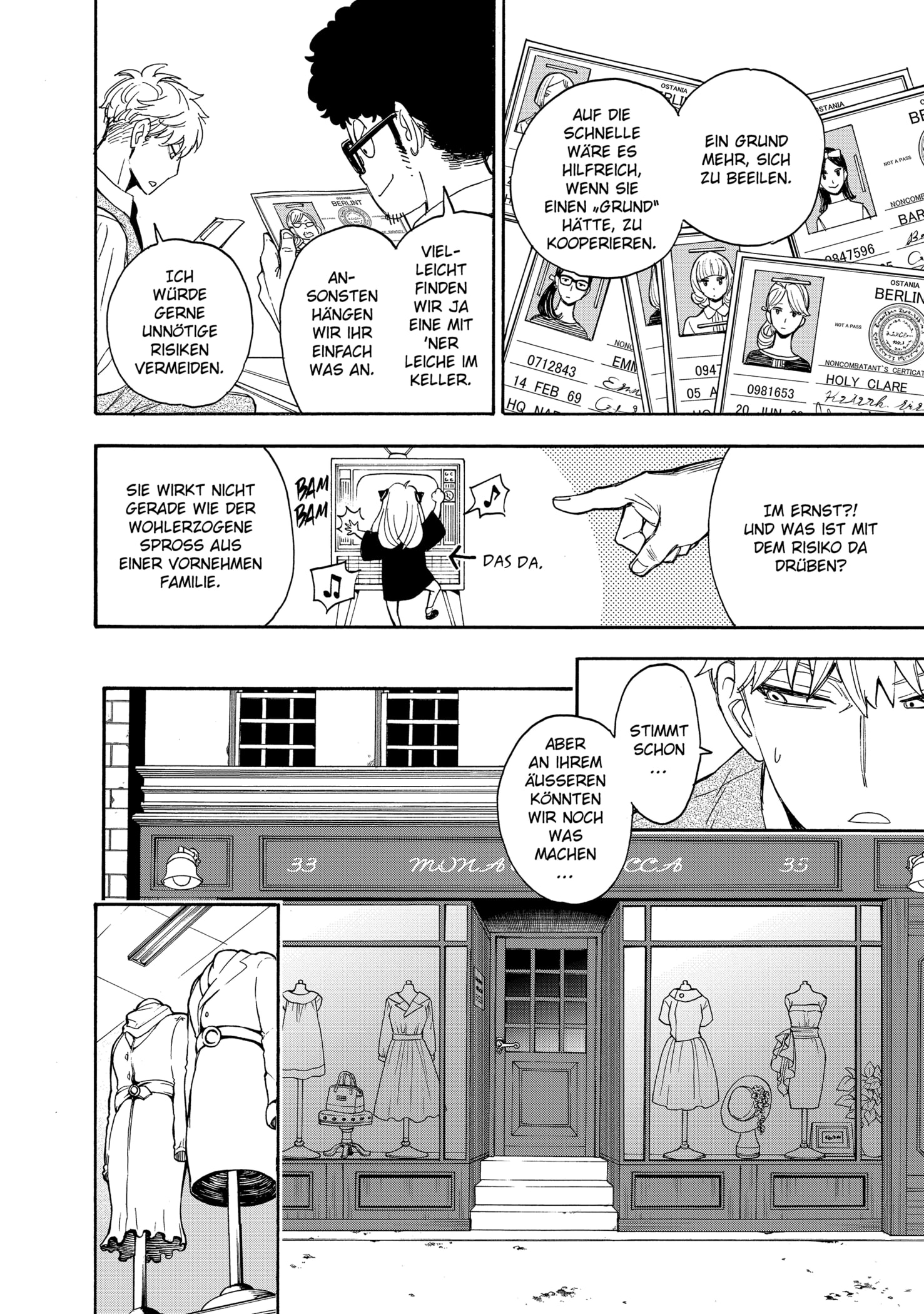 Read SPY x FAMILY DE Manga Online