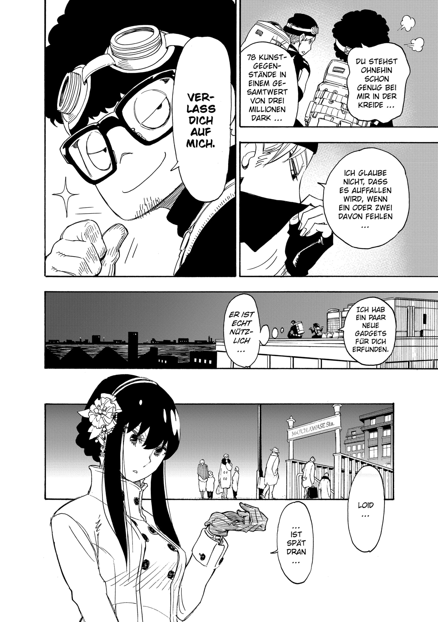 Read SPY x FAMILY DE Manga Online