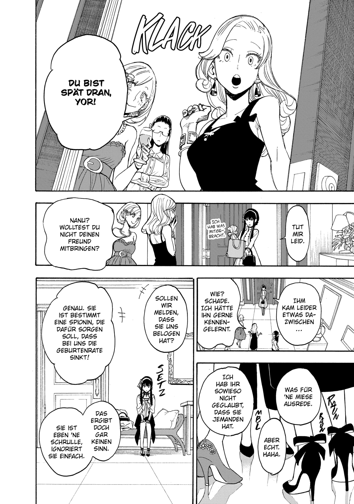 Read SPY x FAMILY DE Manga Online