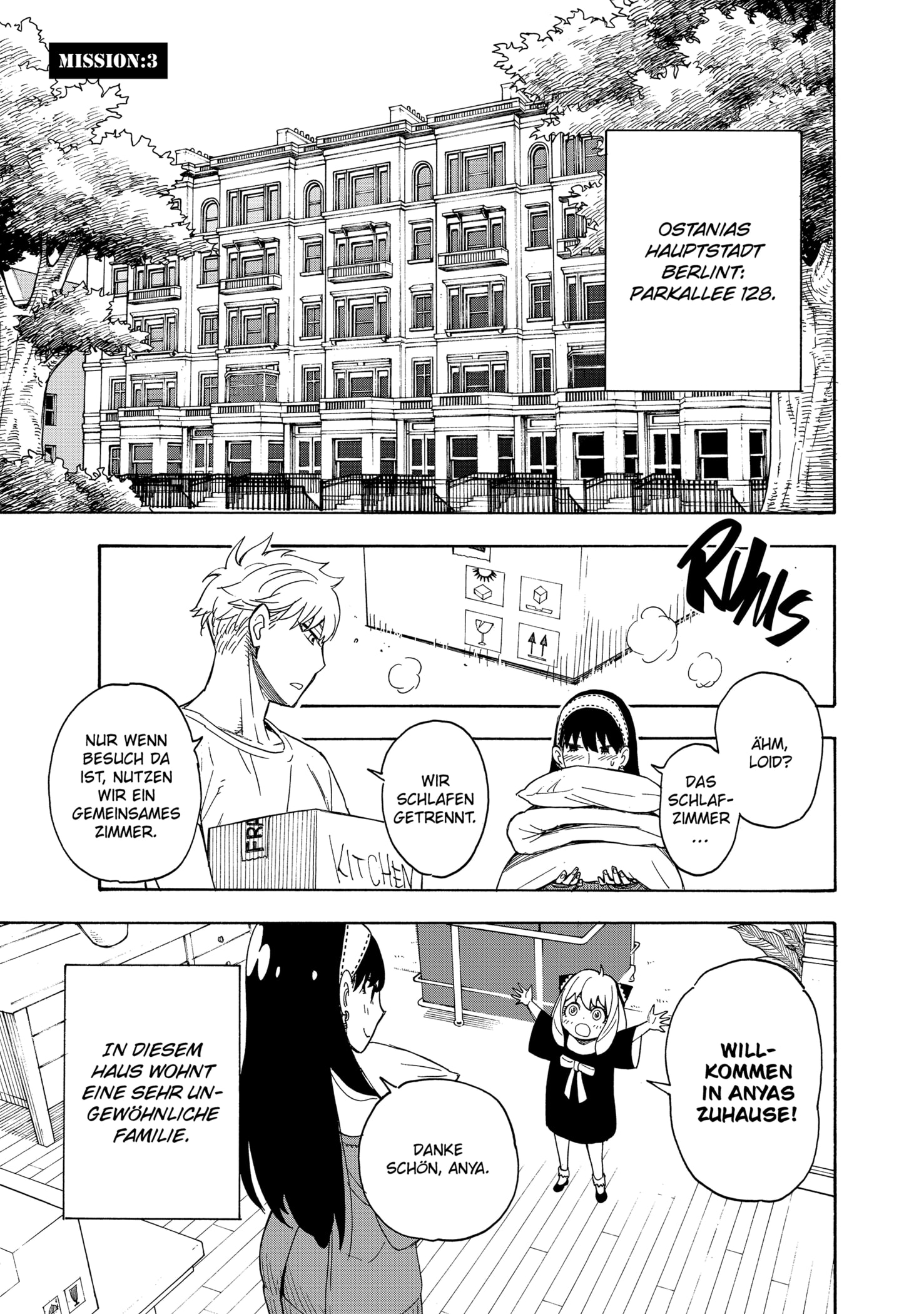 Read SPY x FAMILY DE Manga Online