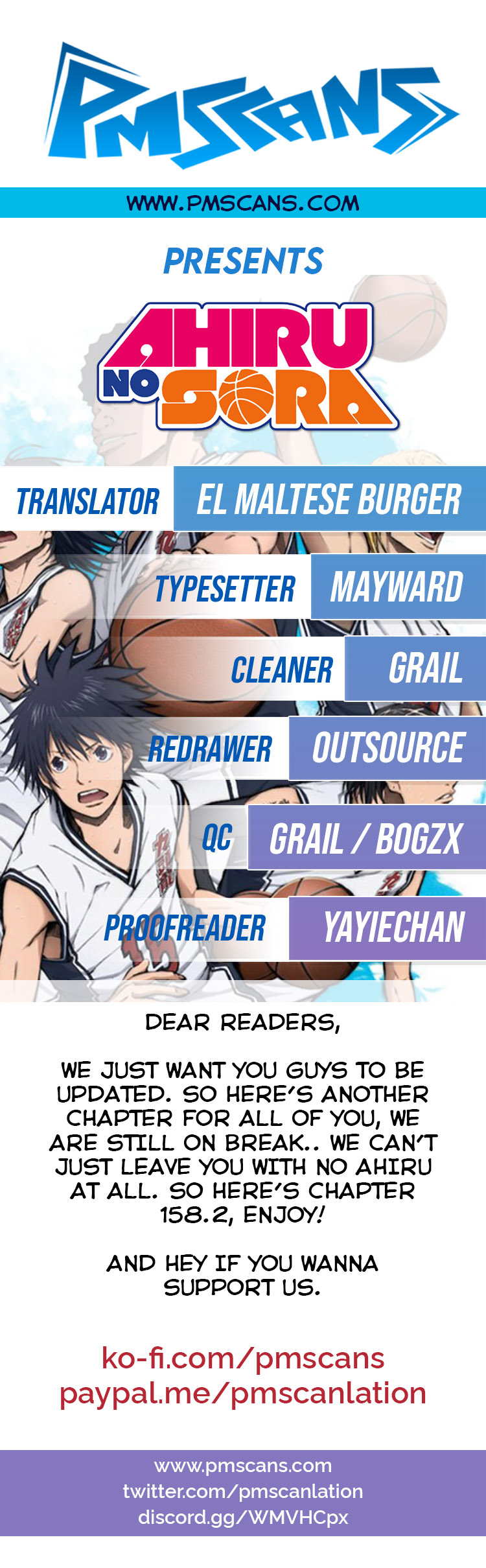 Read Ahiru no Sora EN Manga Online