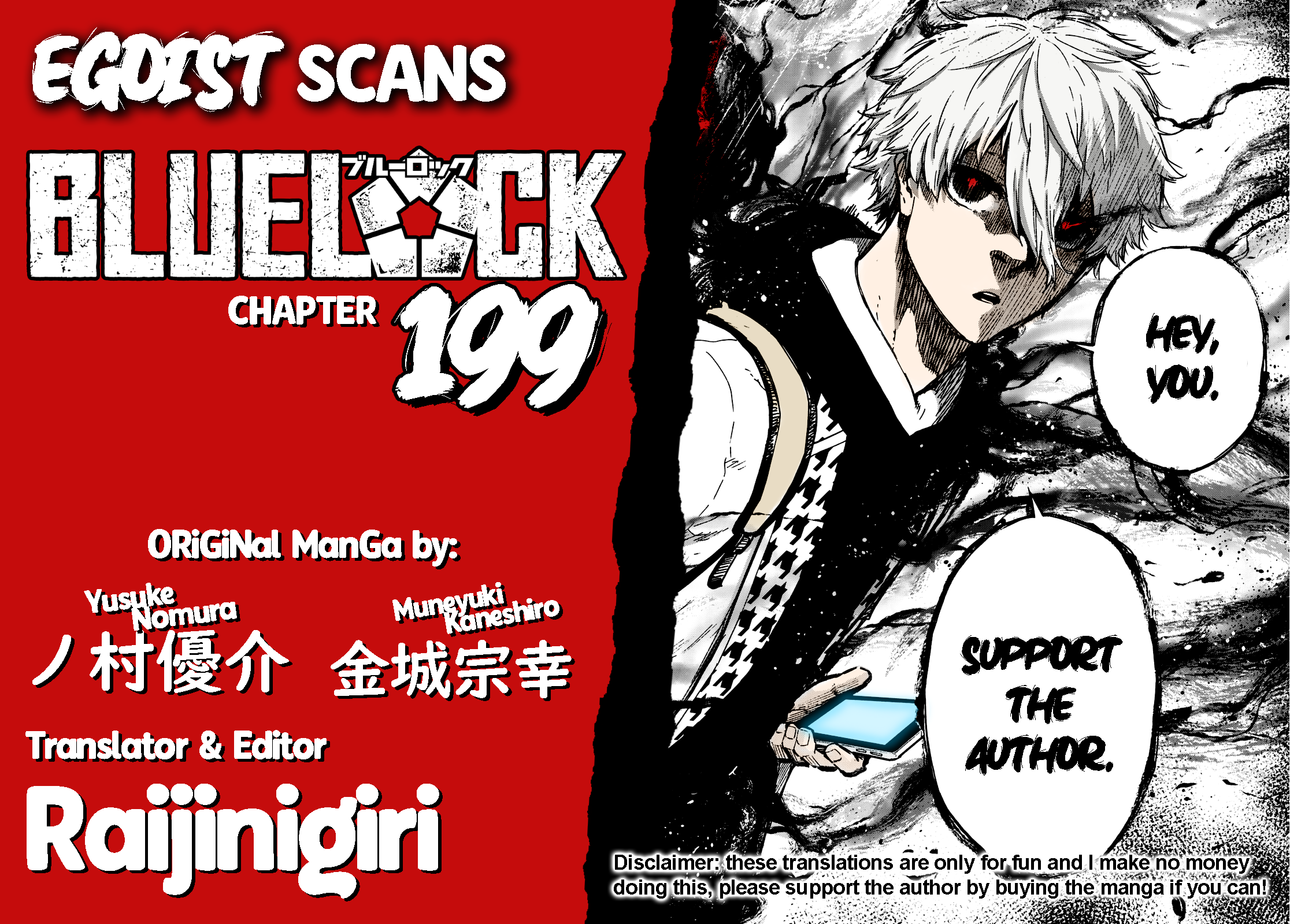 Read Blue Lock EN Manga Online