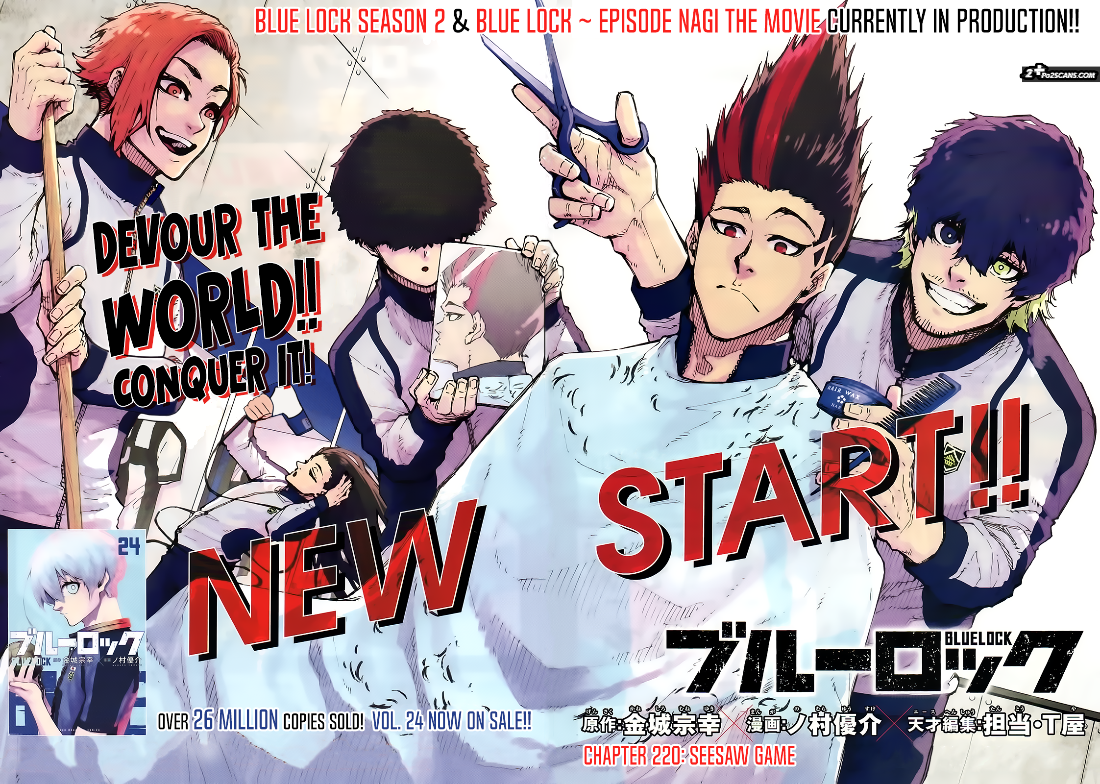 Read Blue Lock EN Manga Online