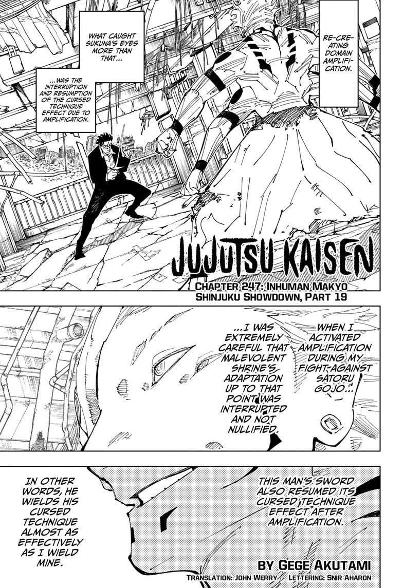 Read Jujutsu Kaisen EN Manga Online