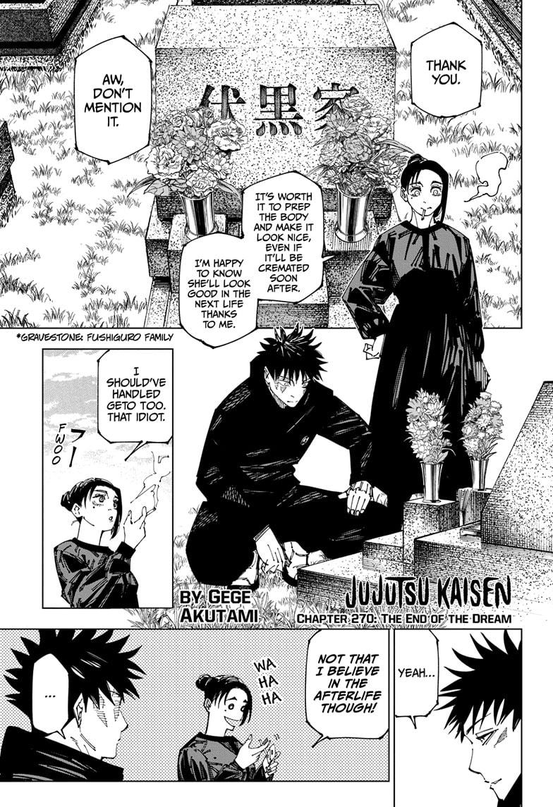 Read Jujutsu Kaisen EN Manga Online