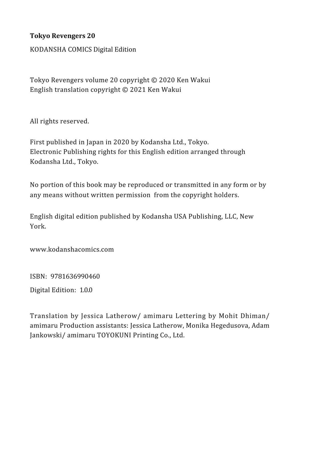 Read Tokyo Revengers EN Manga Online