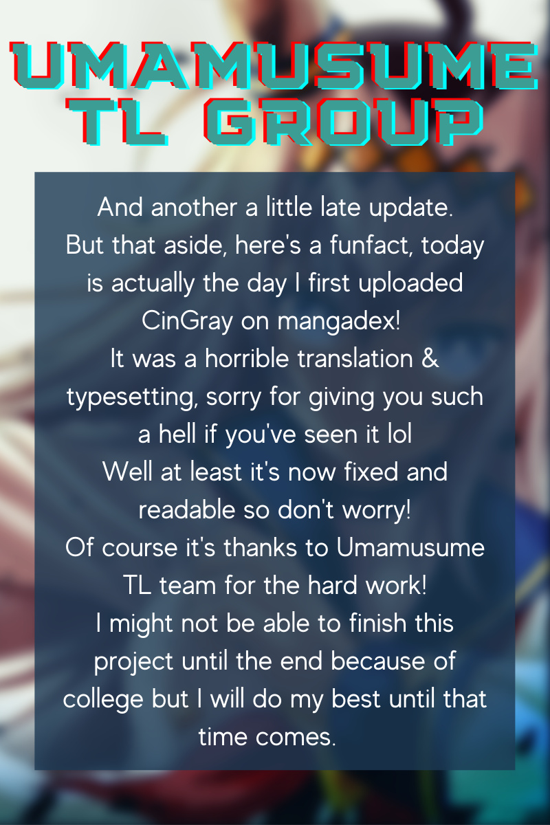 Read Uma Musume Cinderella Gray EN Manga Online