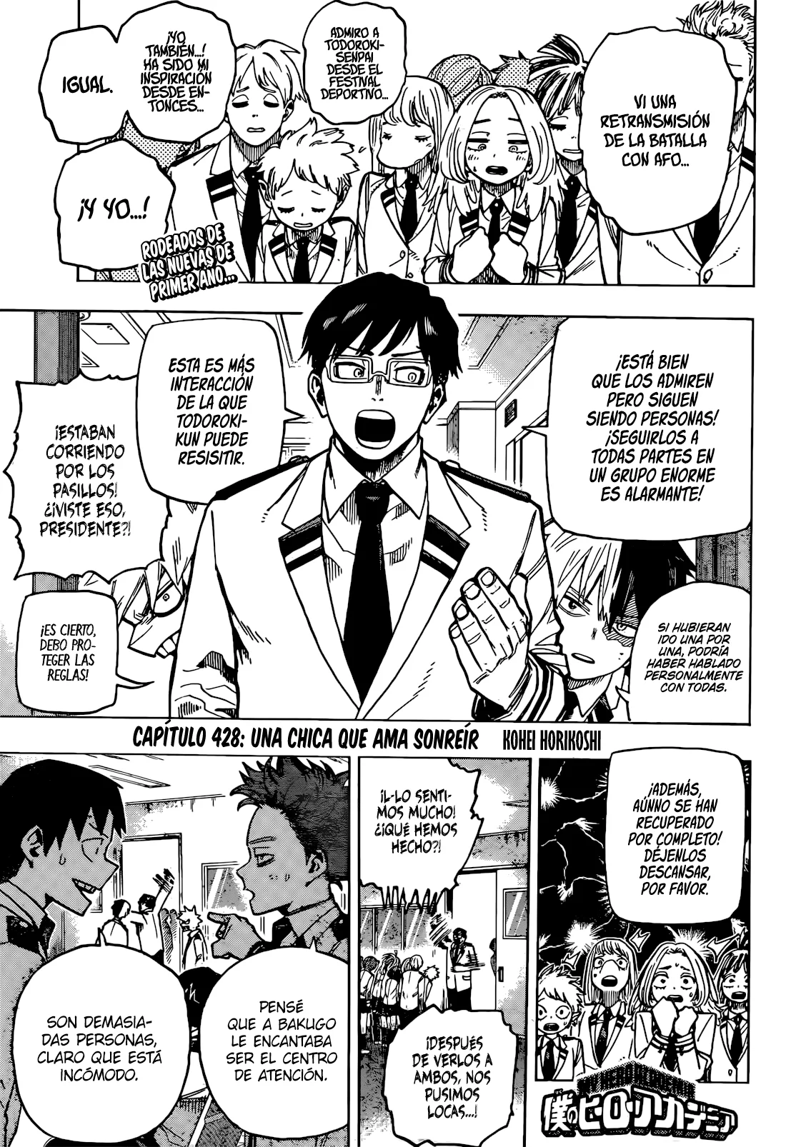 Read Boku no Hero Academia ES Manga Online