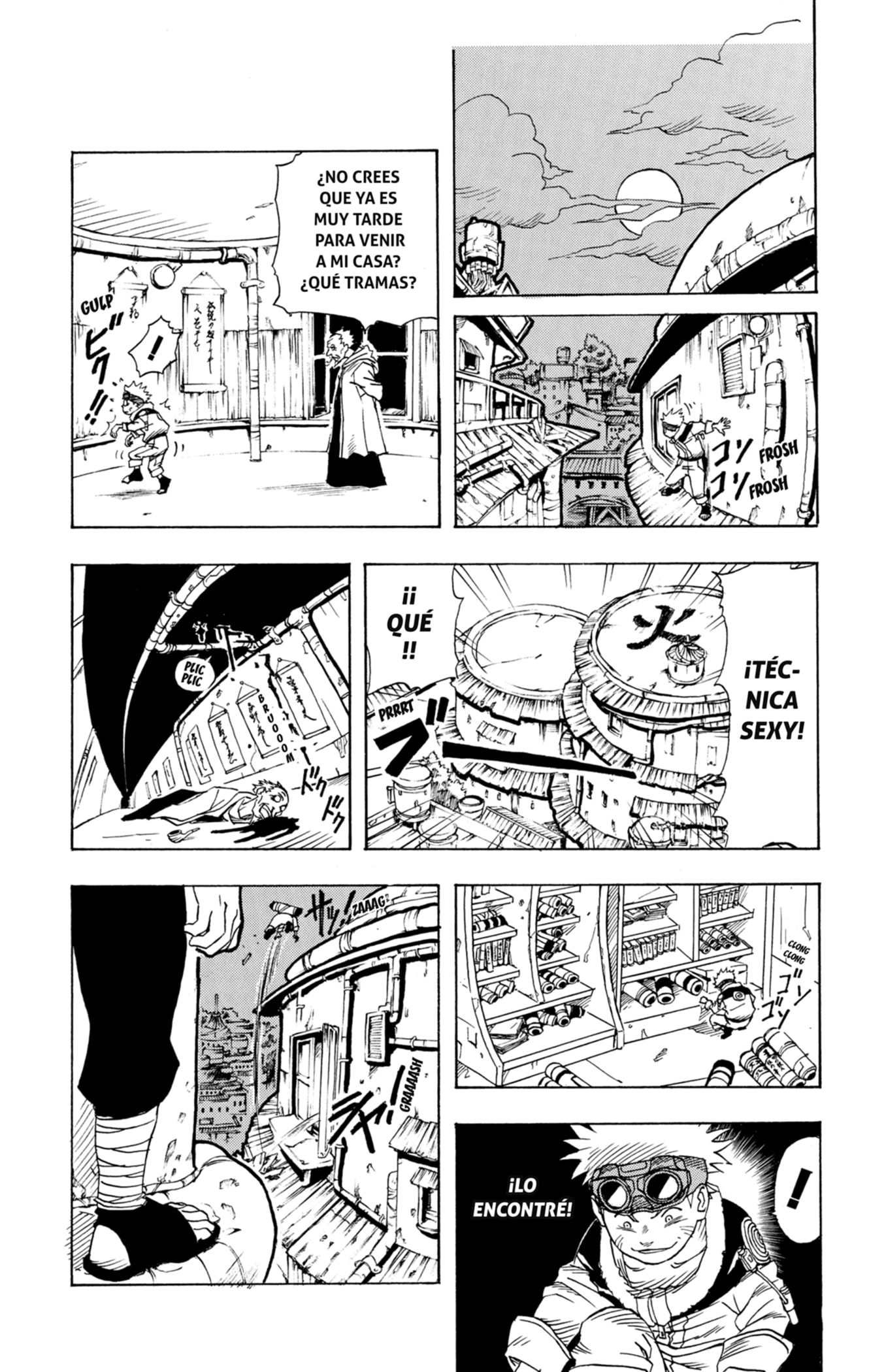 Read Naruto ES Manga Online