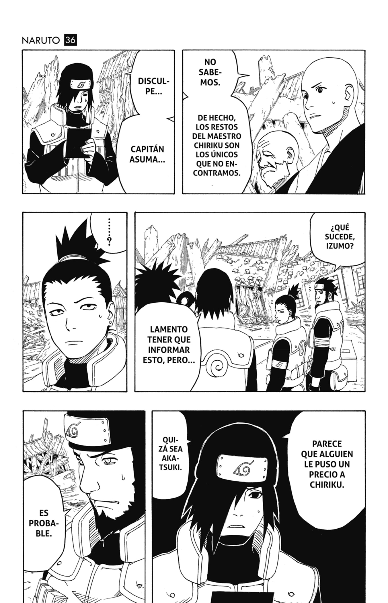 Read Naruto ES Manga Online