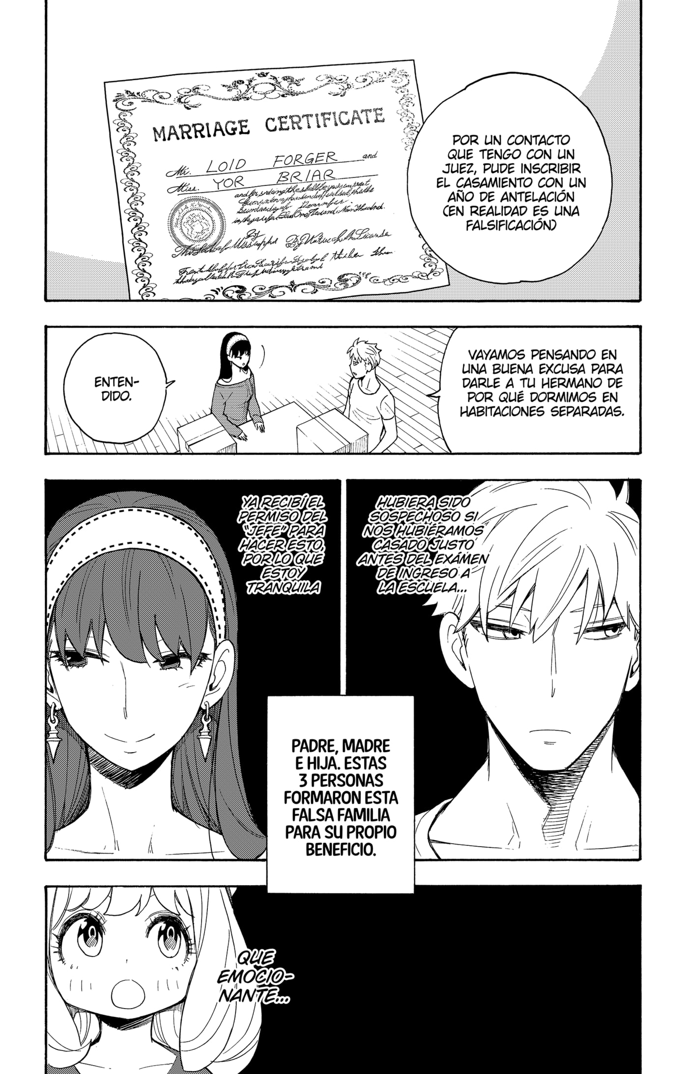 Read SPY x FAMILY ES Manga Online