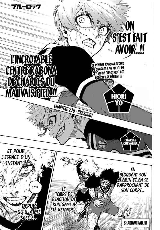 Read Blue Lock FR Manga Online