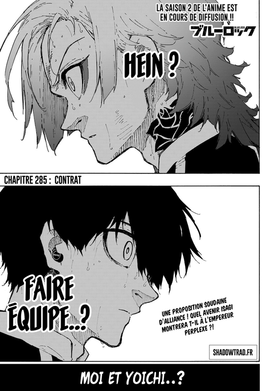 Read Blue Lock FR Manga Online