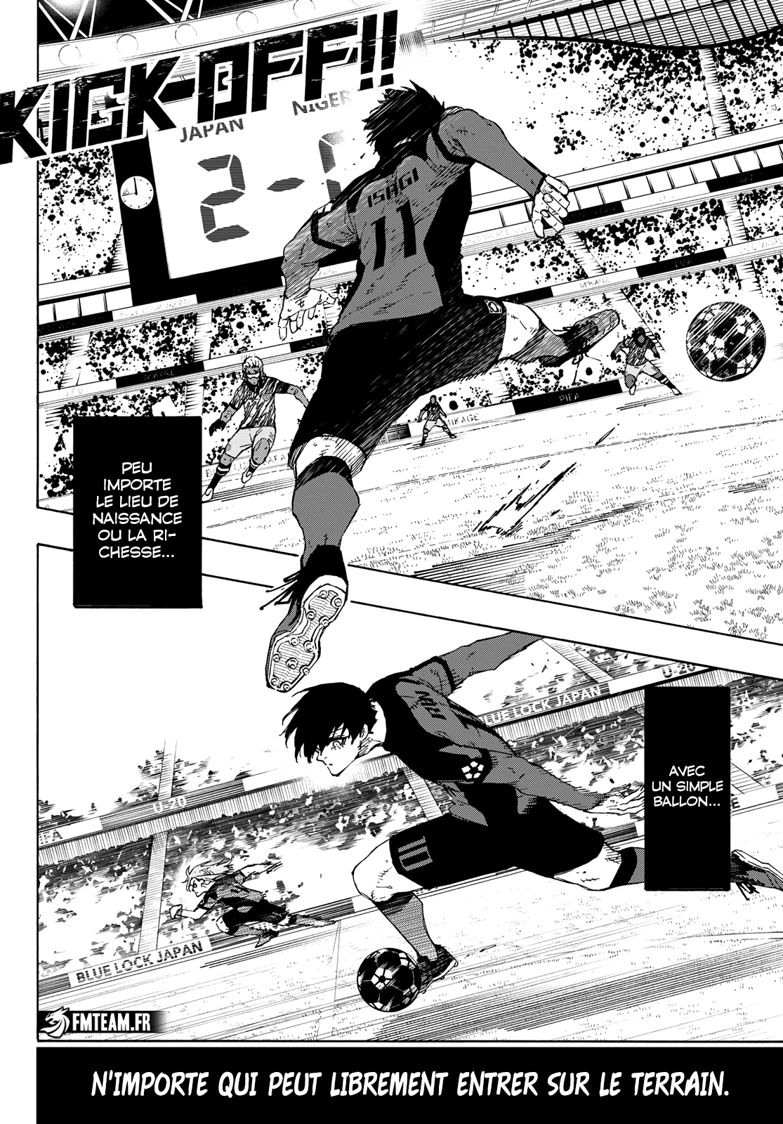 Read Blue Lock FR Manga Online