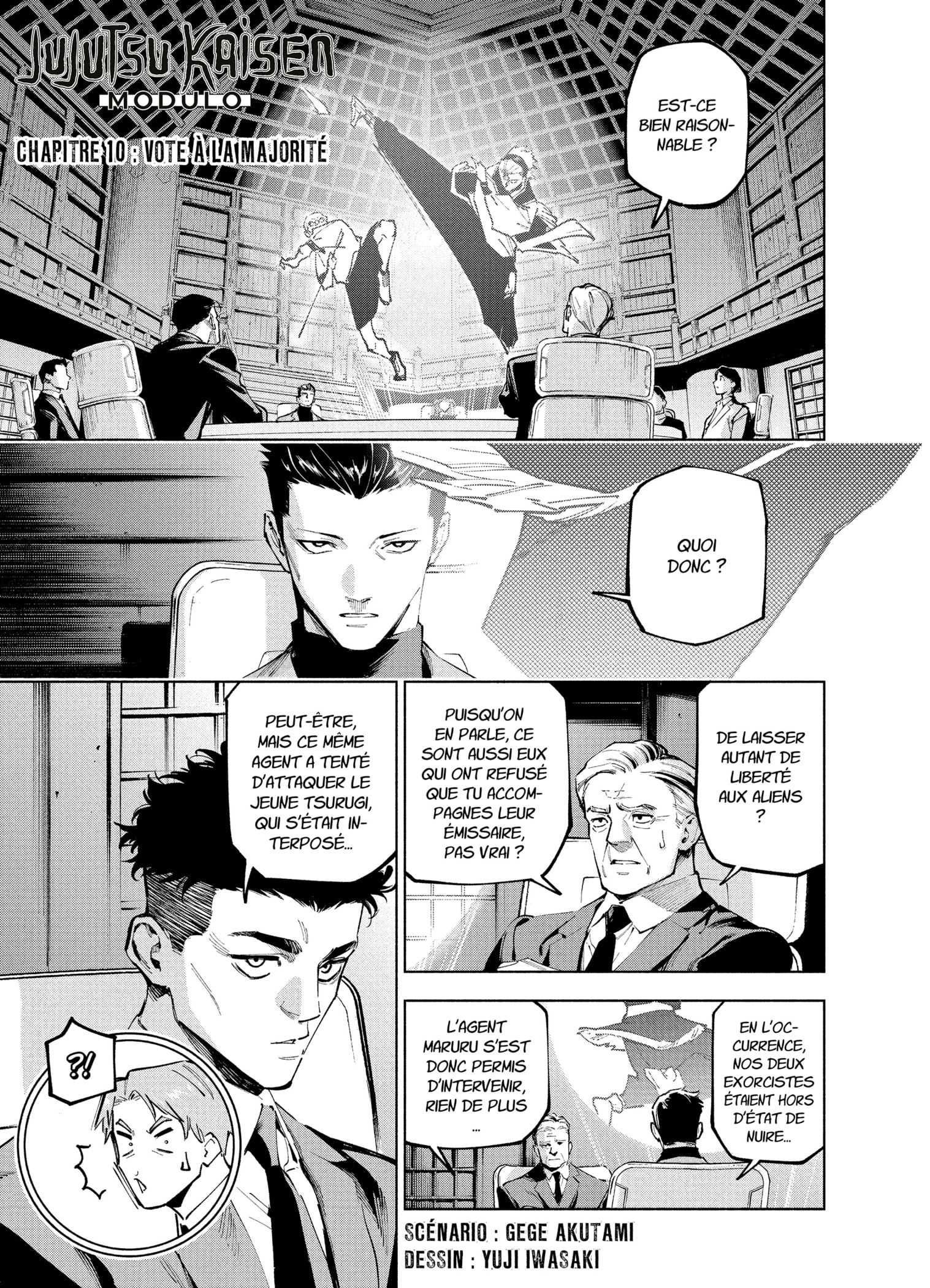 Read Jujutsu Kaisen Modulo FR Manga Online