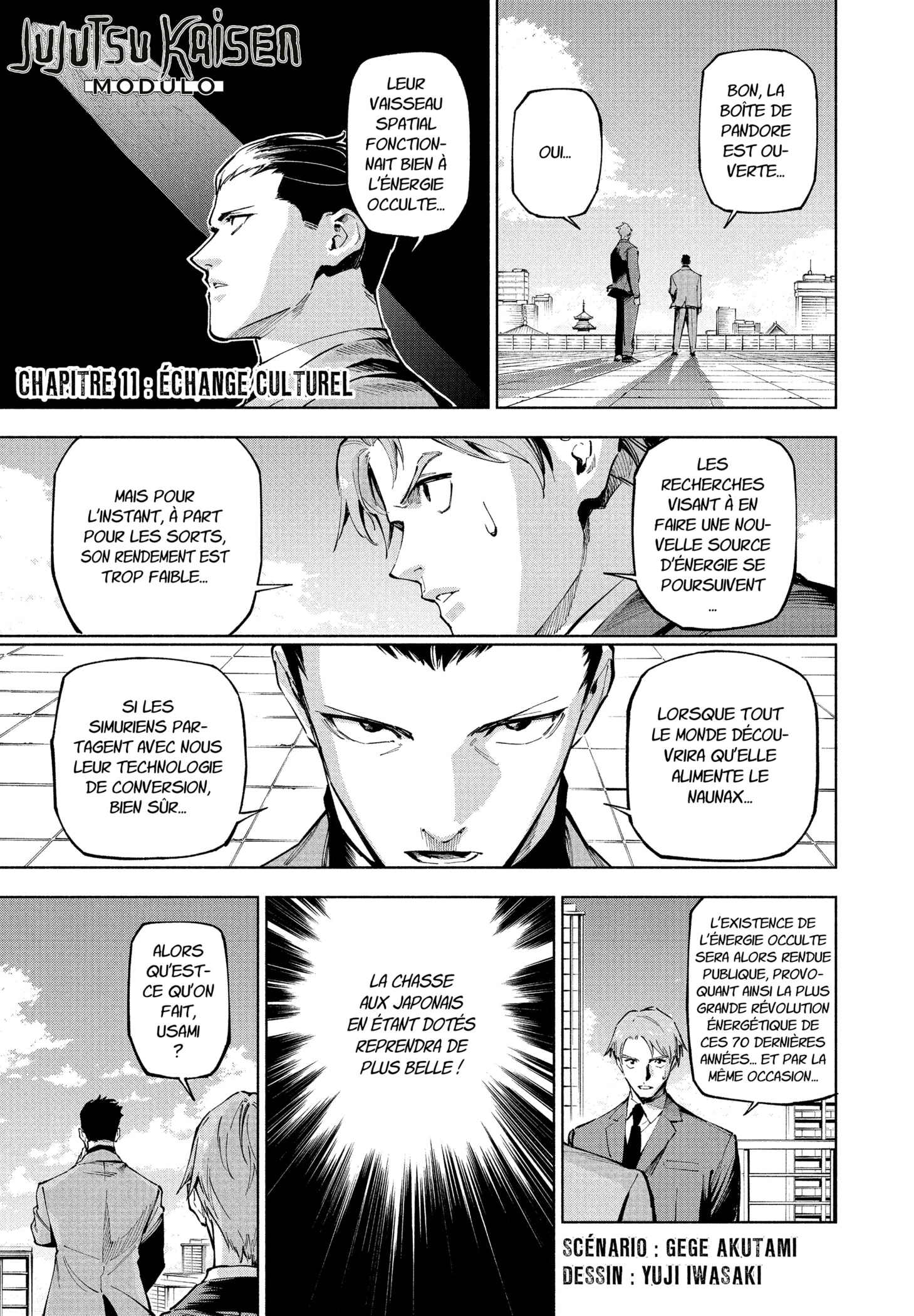 Read Jujutsu Kaisen Modulo FR Manga Online