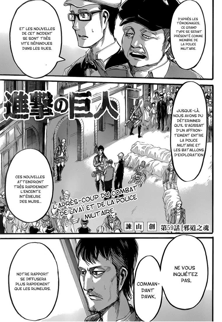 Read Shingeki no Kyojin FR Manga Online