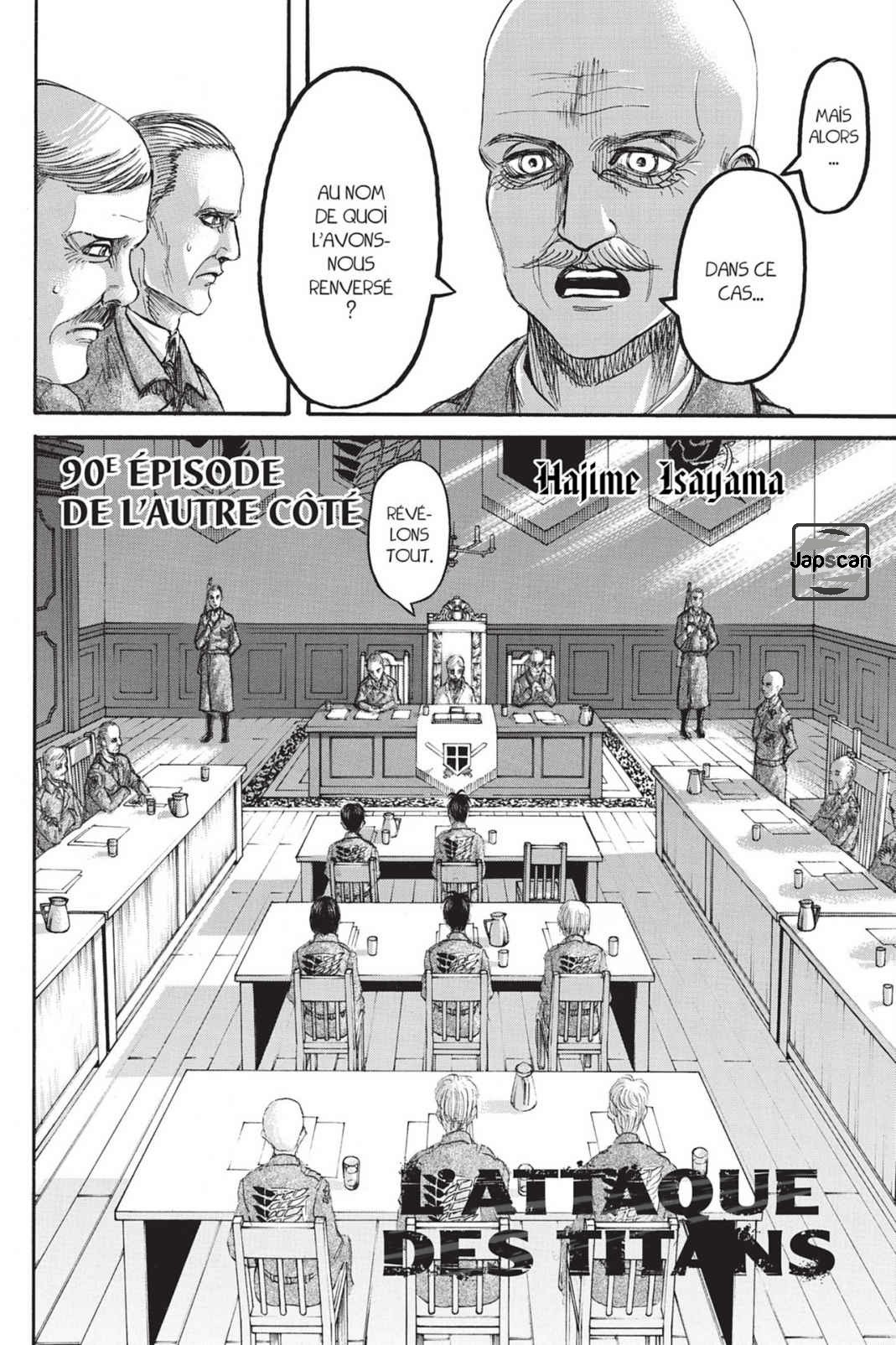 Read Shingeki no Kyojin FR Manga Online