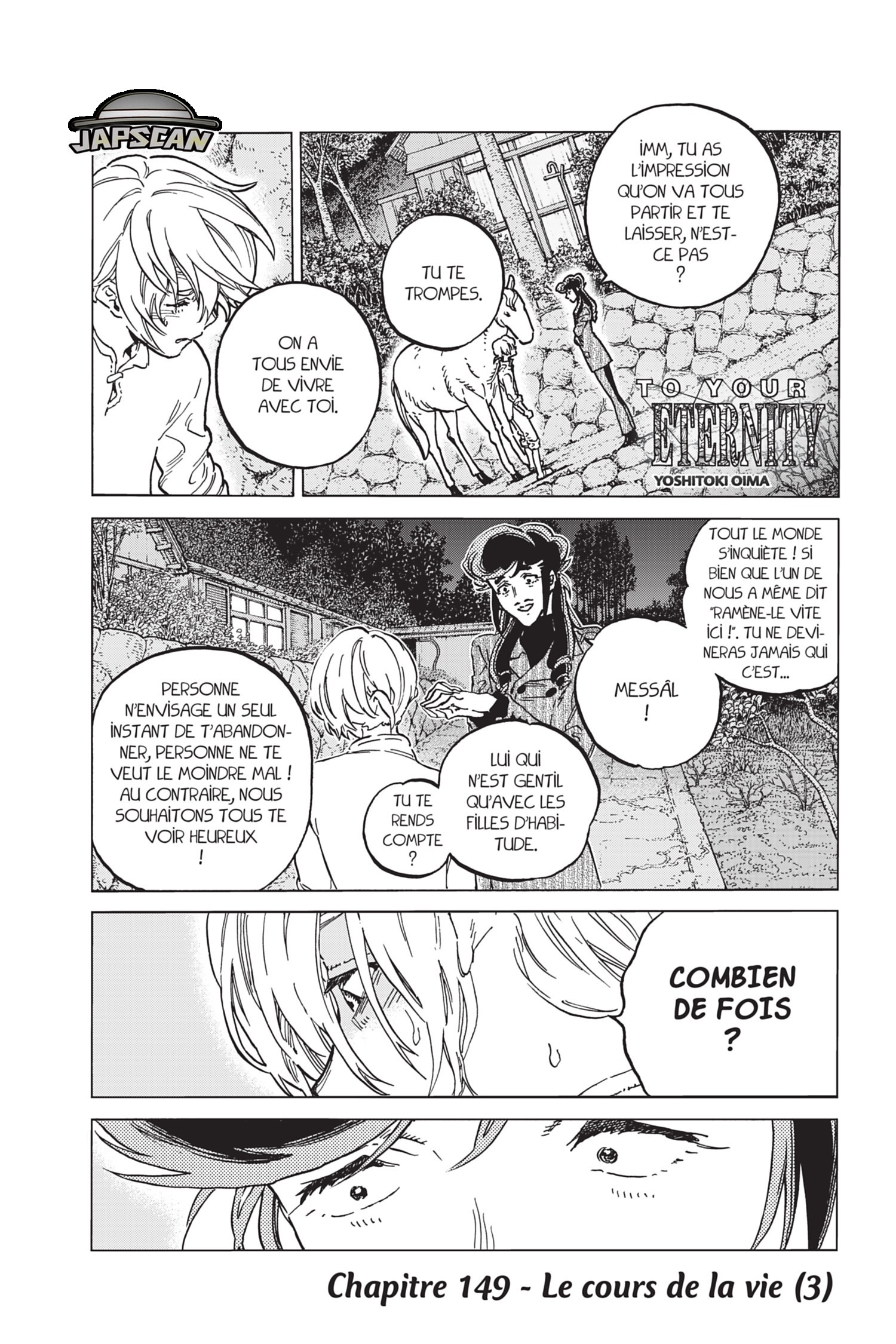 Read To Your Eternity FR Manga Online