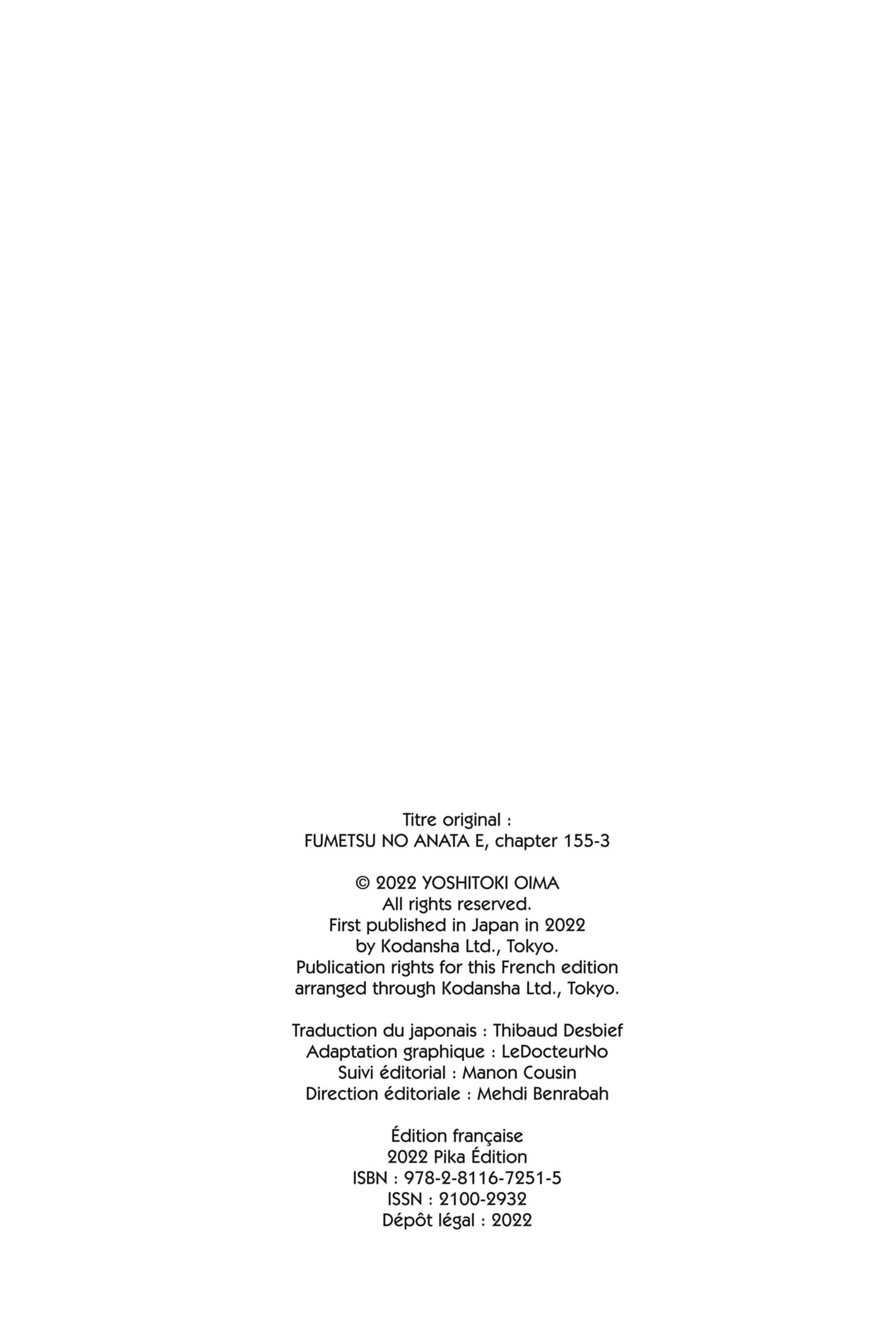 Read To Your Eternity FR Manga Online