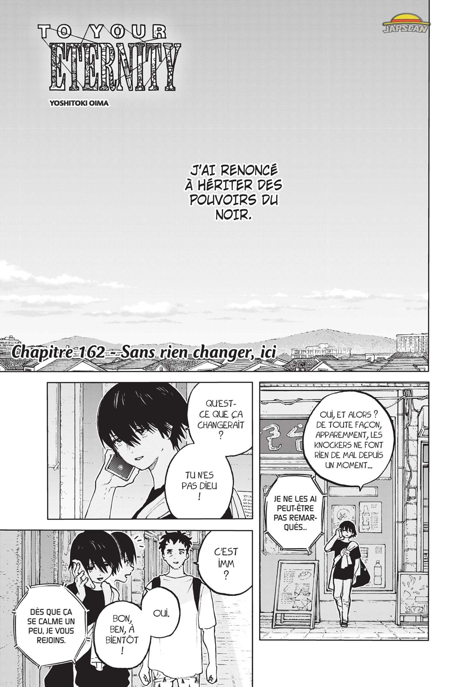 Read To Your Eternity FR Manga Online
