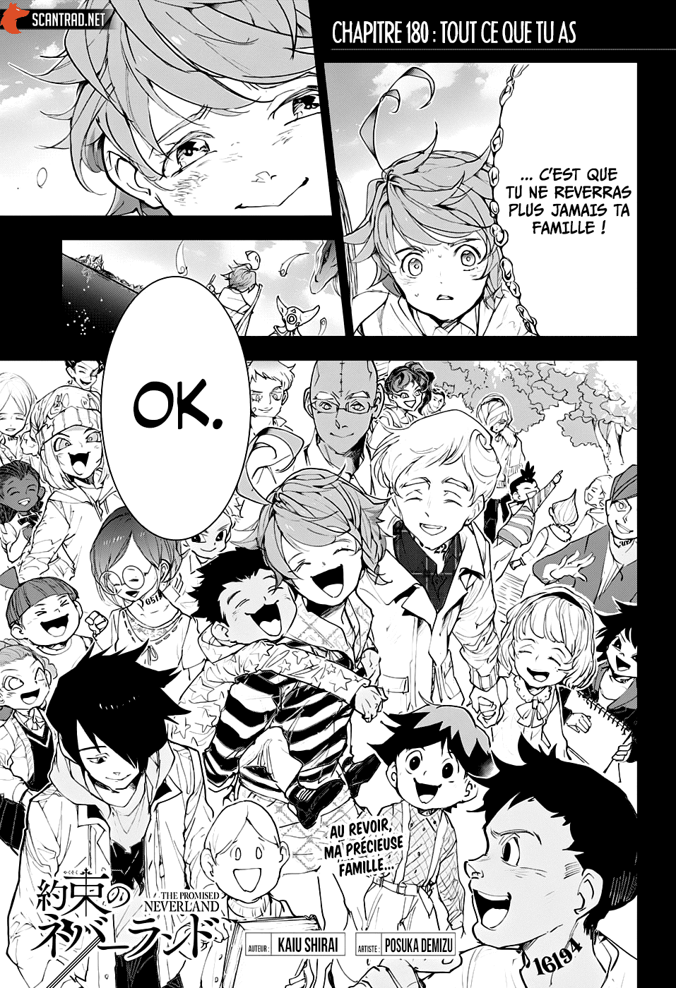 Read Yakusoku No Neverland FR Manga Online