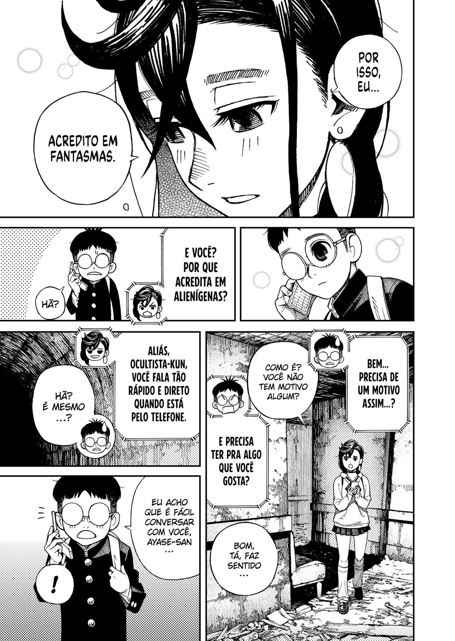 Read Dandadan PTBR Manga Online