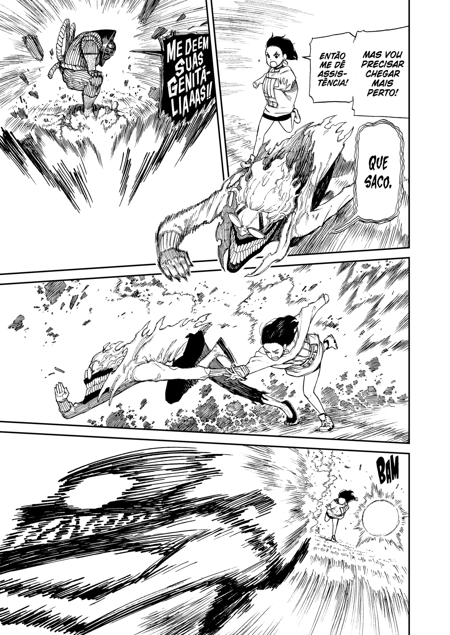 Read Dandadan PTBR Manga Online