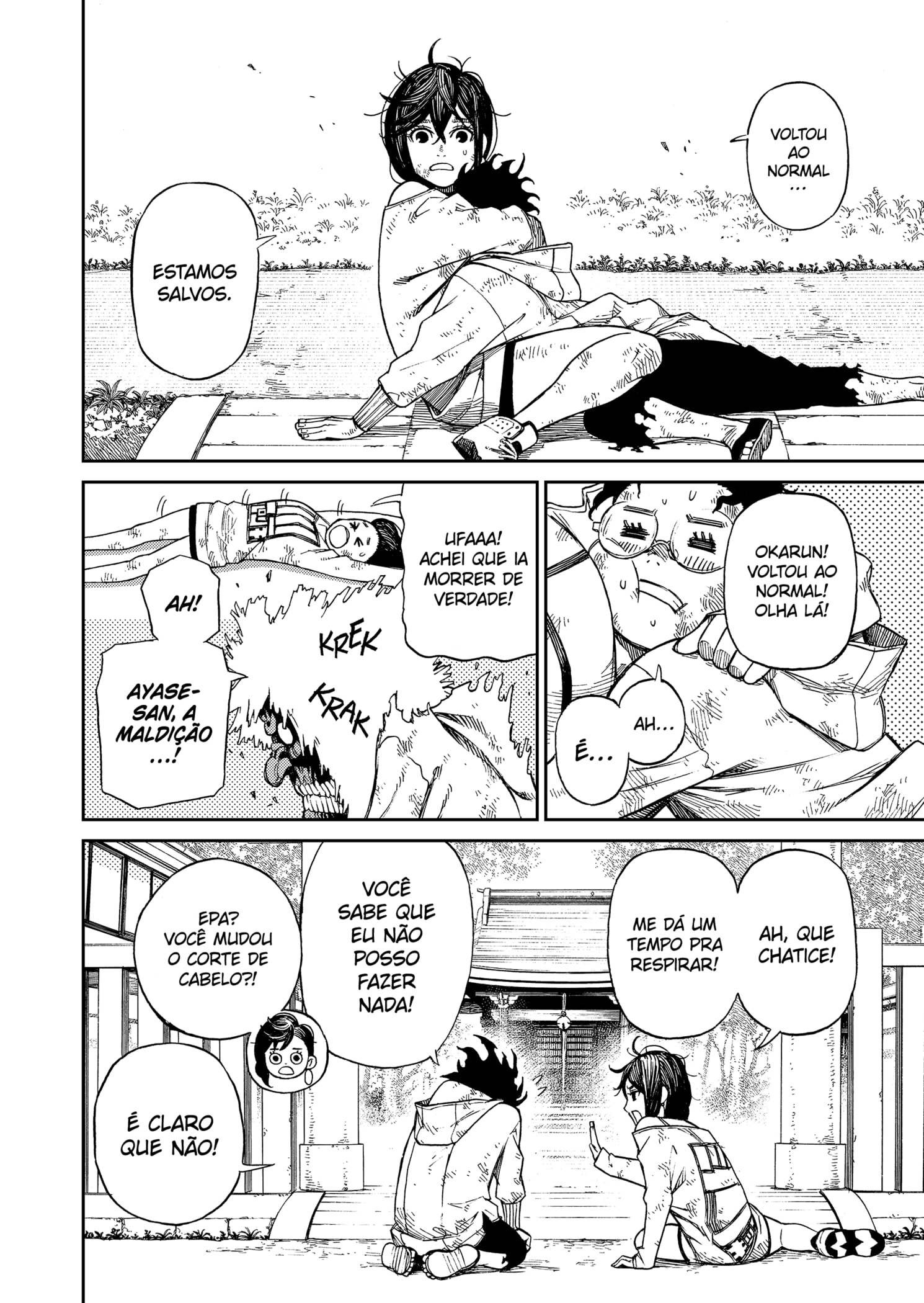 Read Dandadan PTBR Manga Online