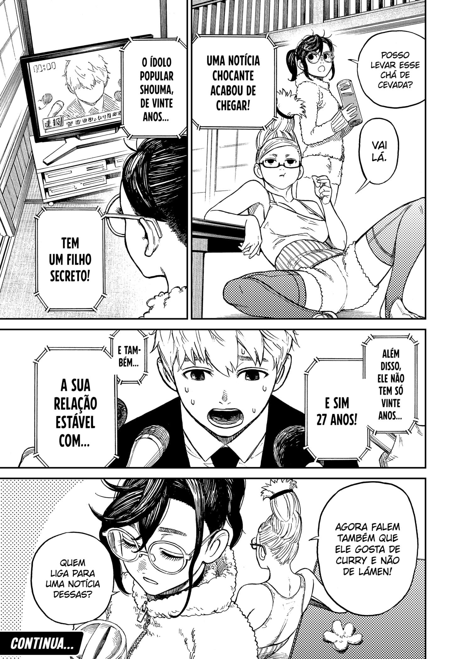 Read Dandadan PTBR Manga Online