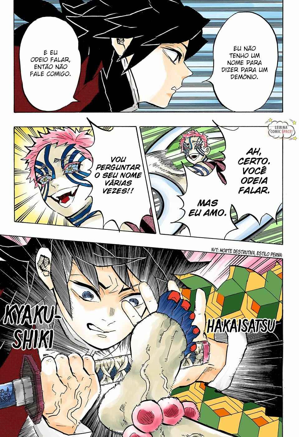 Read Demon Slayer_ Kimetsu No Yaiba PTBR Manga Online