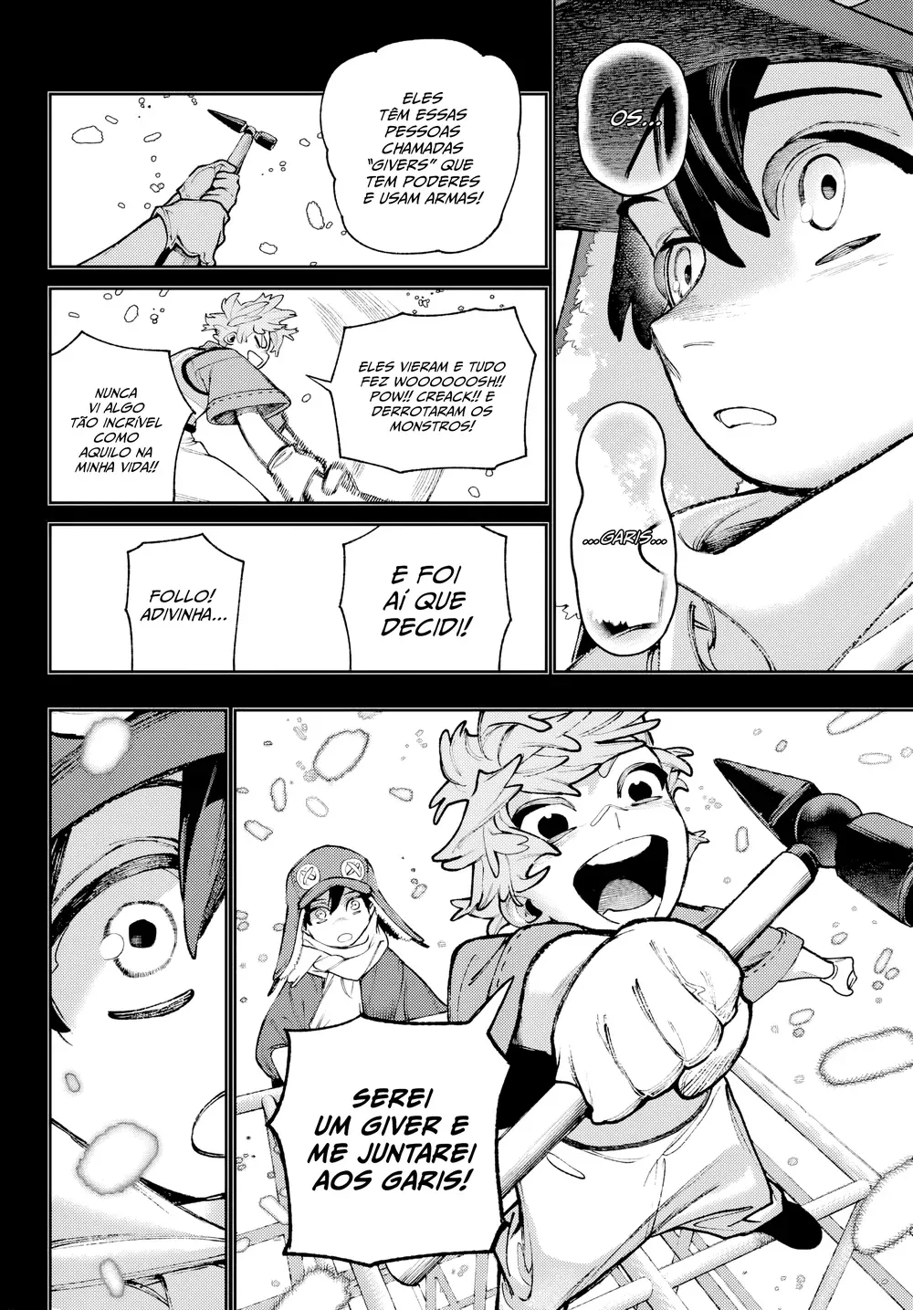 Read Gachiakuta PTBR Manga Online