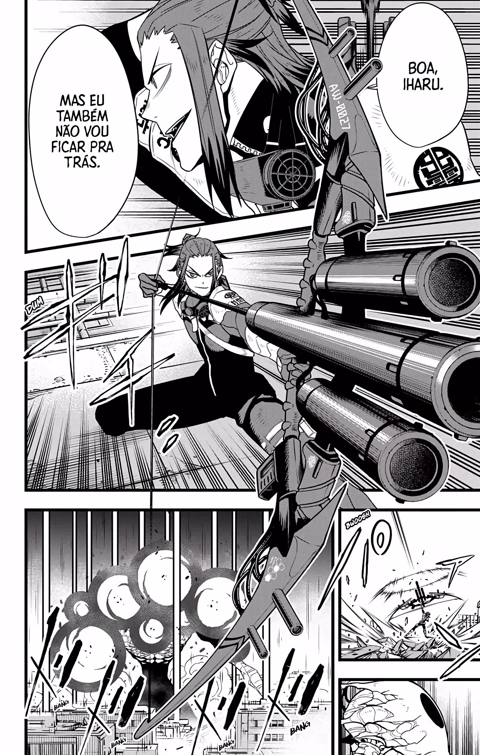 Read Kaiju No 8 PTBR Manga Online