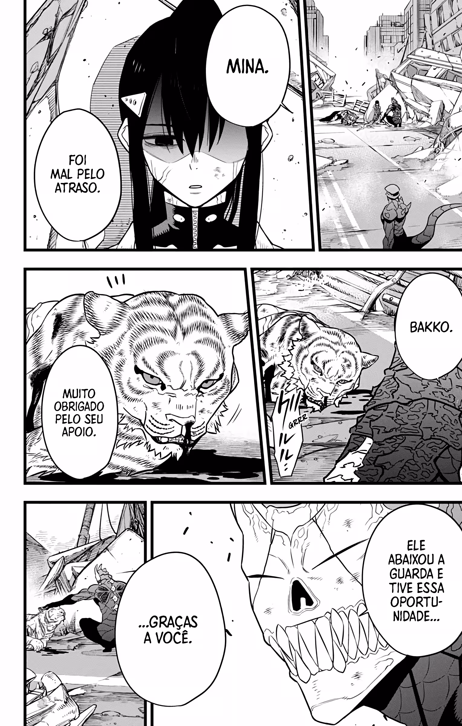 Read Kaiju No 8 PTBR Manga Online