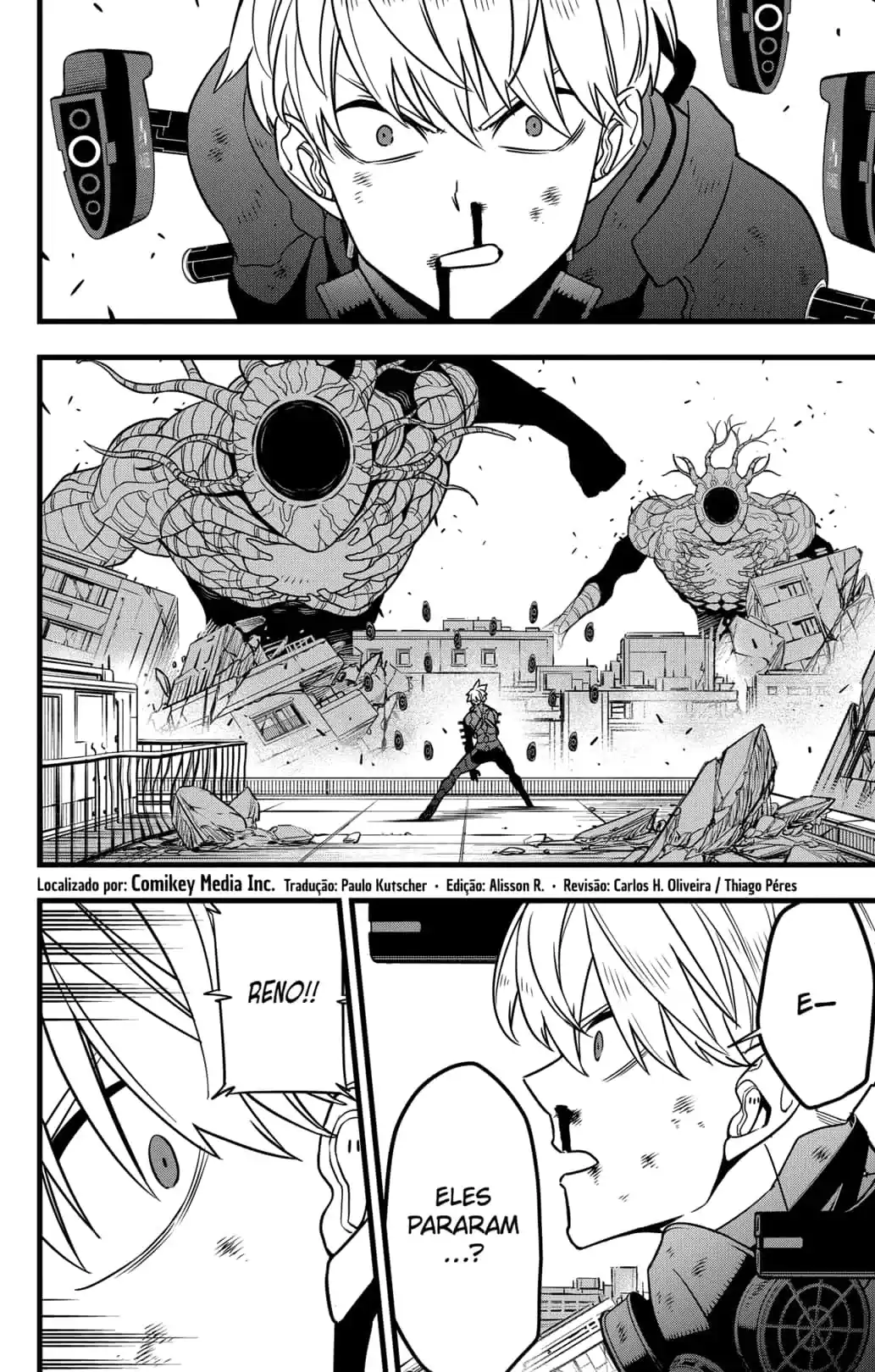 Read Kaiju No 8 PTBR Manga Online