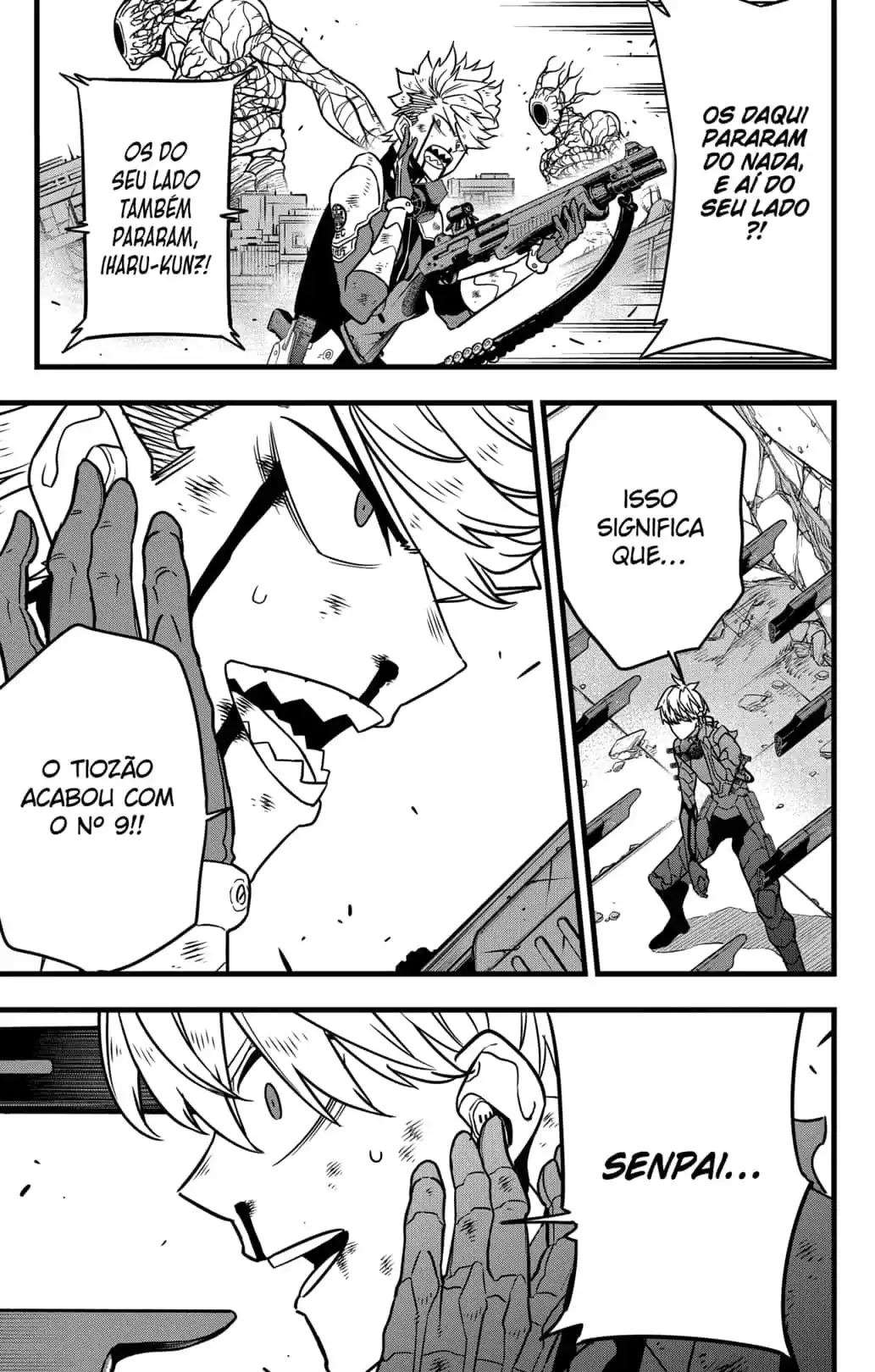 Read Kaiju No 8 PTBR Manga Online