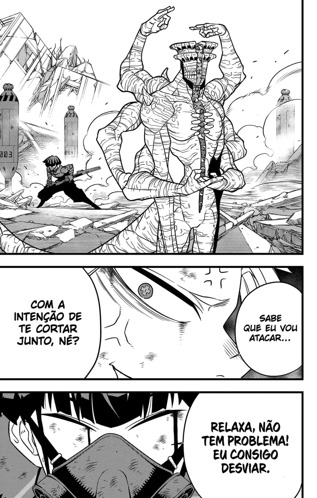 Read Kaiju No 8 PTBR Manga Online