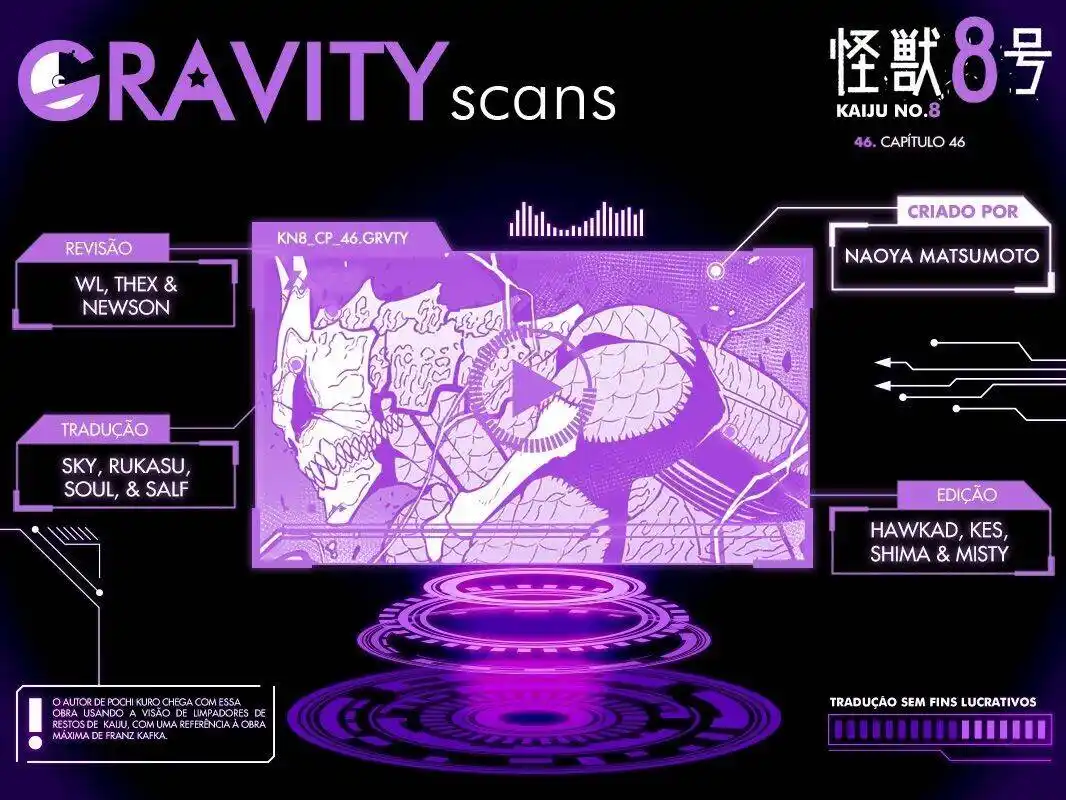 Read Kaiju No 8 PTBR Manga Online