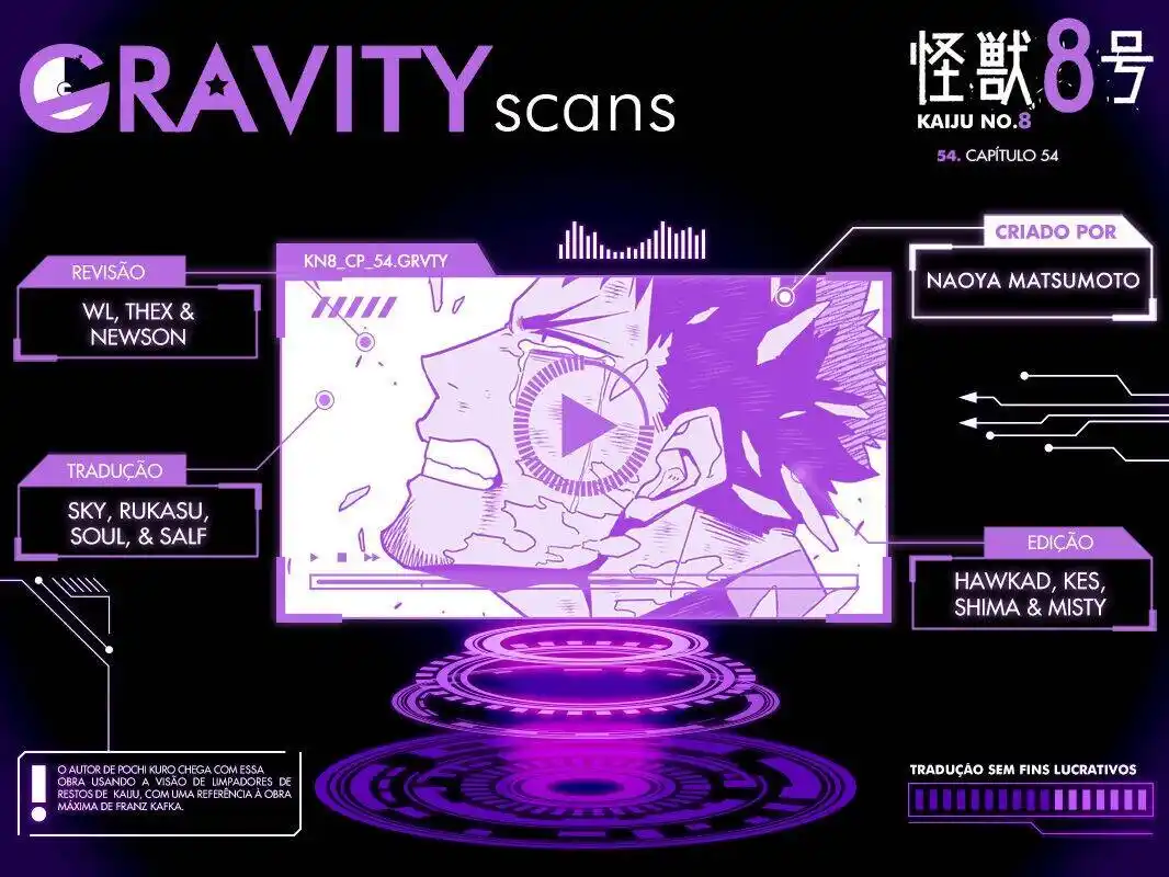 Read Kaiju No 8 PTBR Manga Online