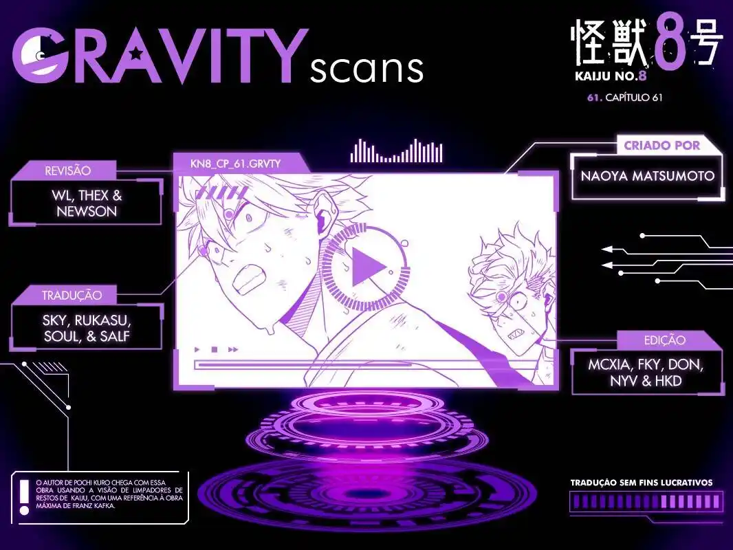 Read Kaiju No 8 PTBR Manga Online
