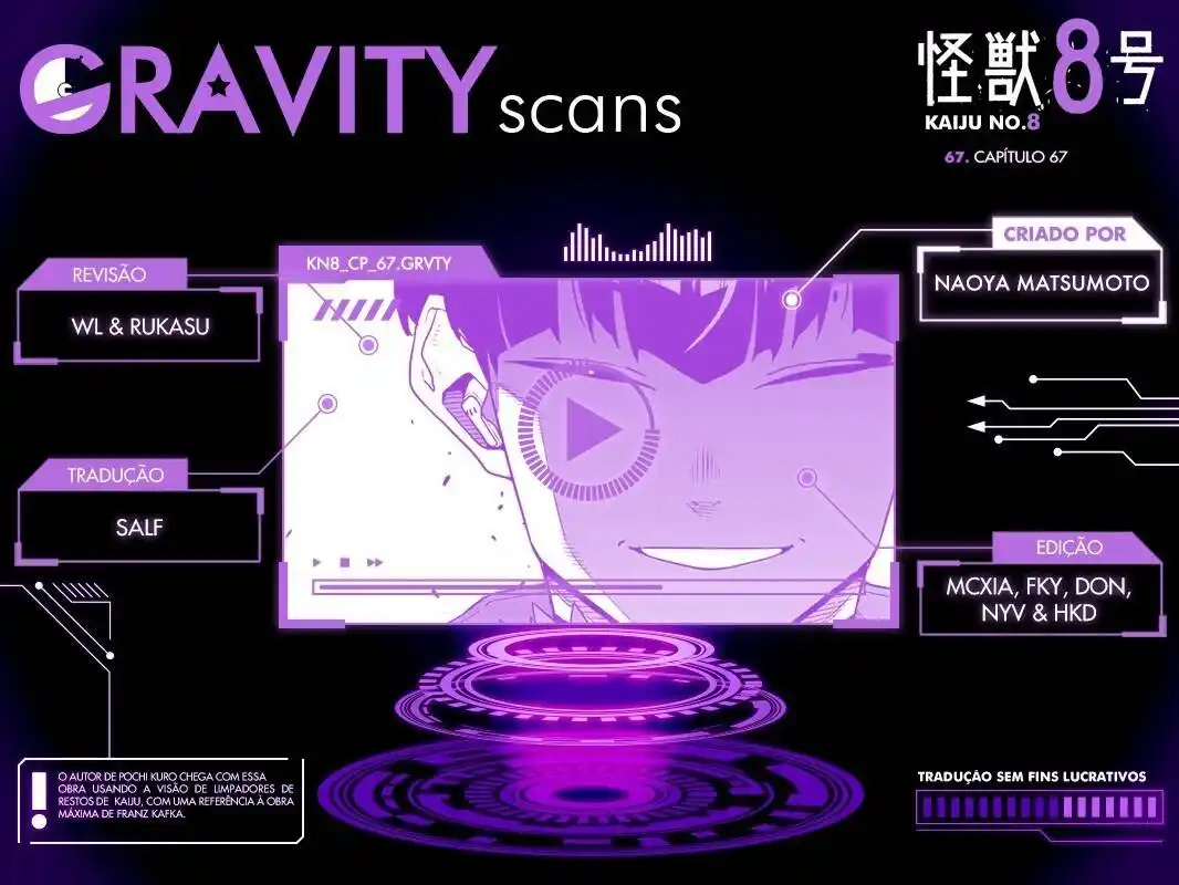 Read Kaiju No 8 PTBR Manga Online