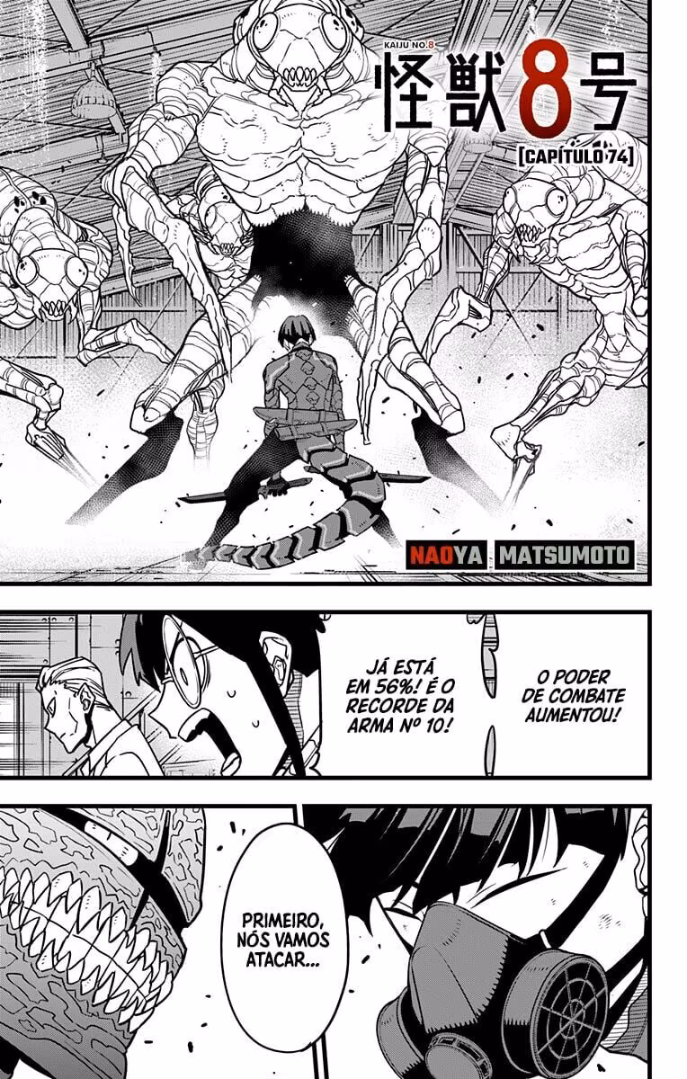 Read Kaiju No 8 PTBR Manga Online