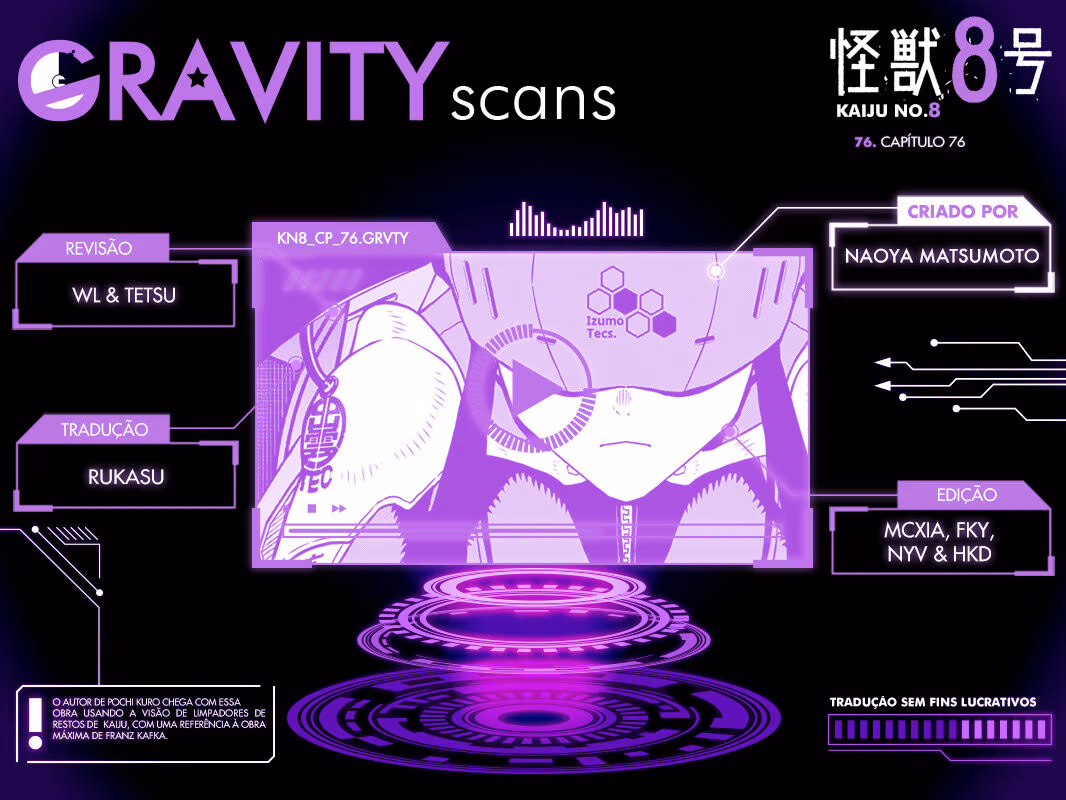 Read Kaiju No 8 PTBR Manga Online