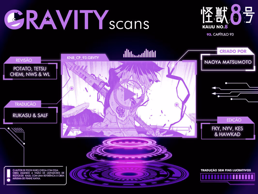 Read Kaiju No 8 PTBR Manga Online