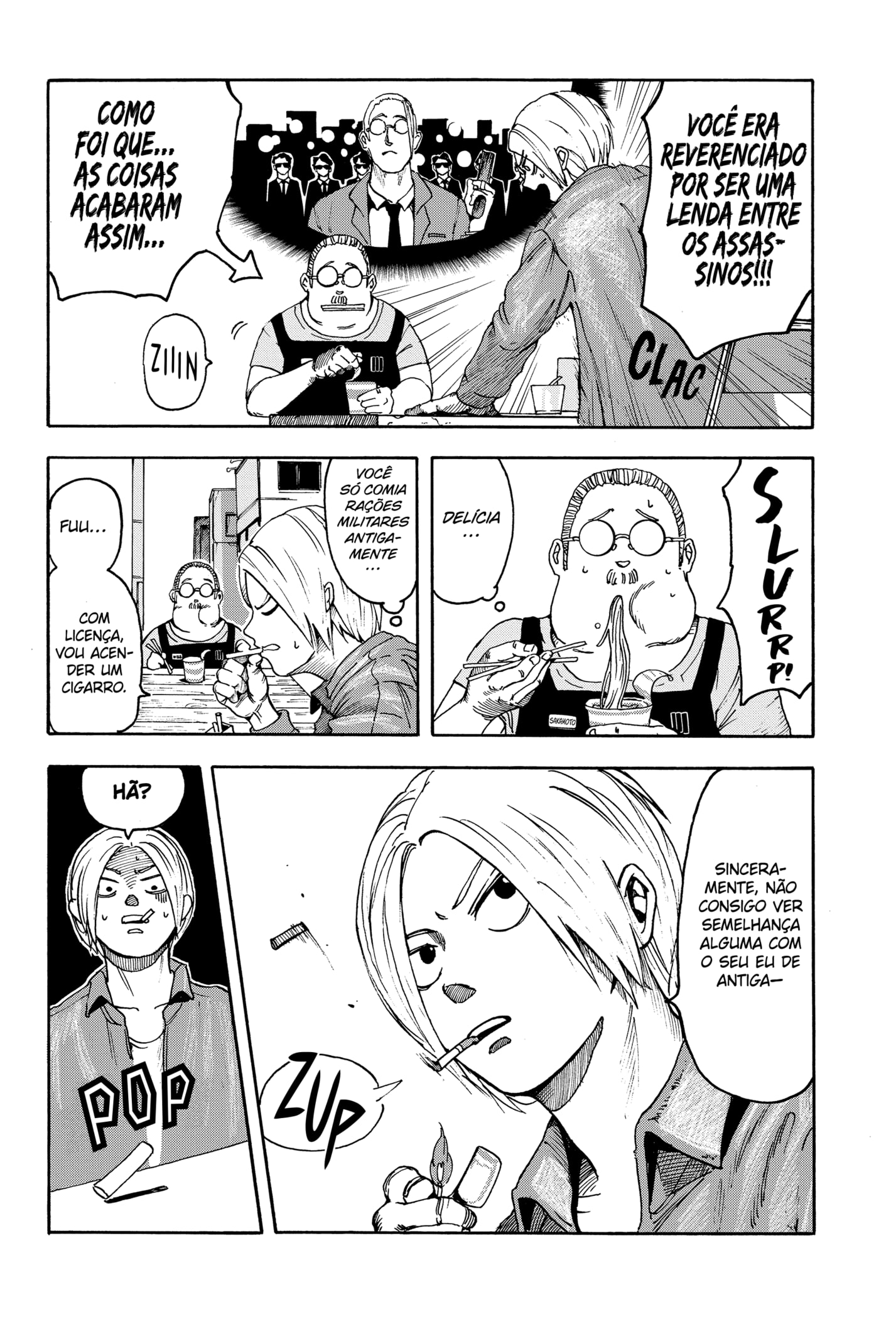 Read SAKAMOTO DAYS PTBR Manga Online