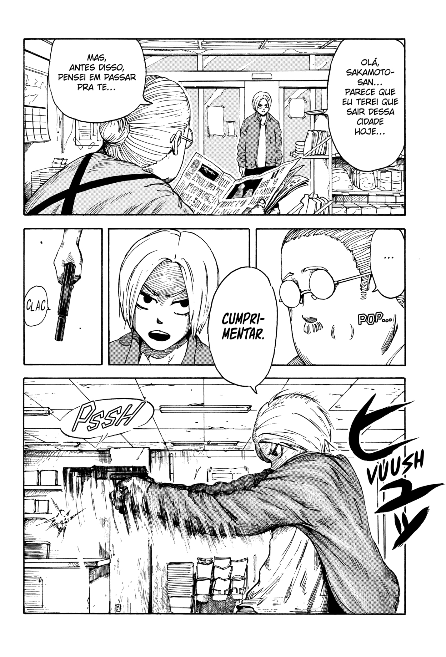 Read SAKAMOTO DAYS PTBR Manga Online