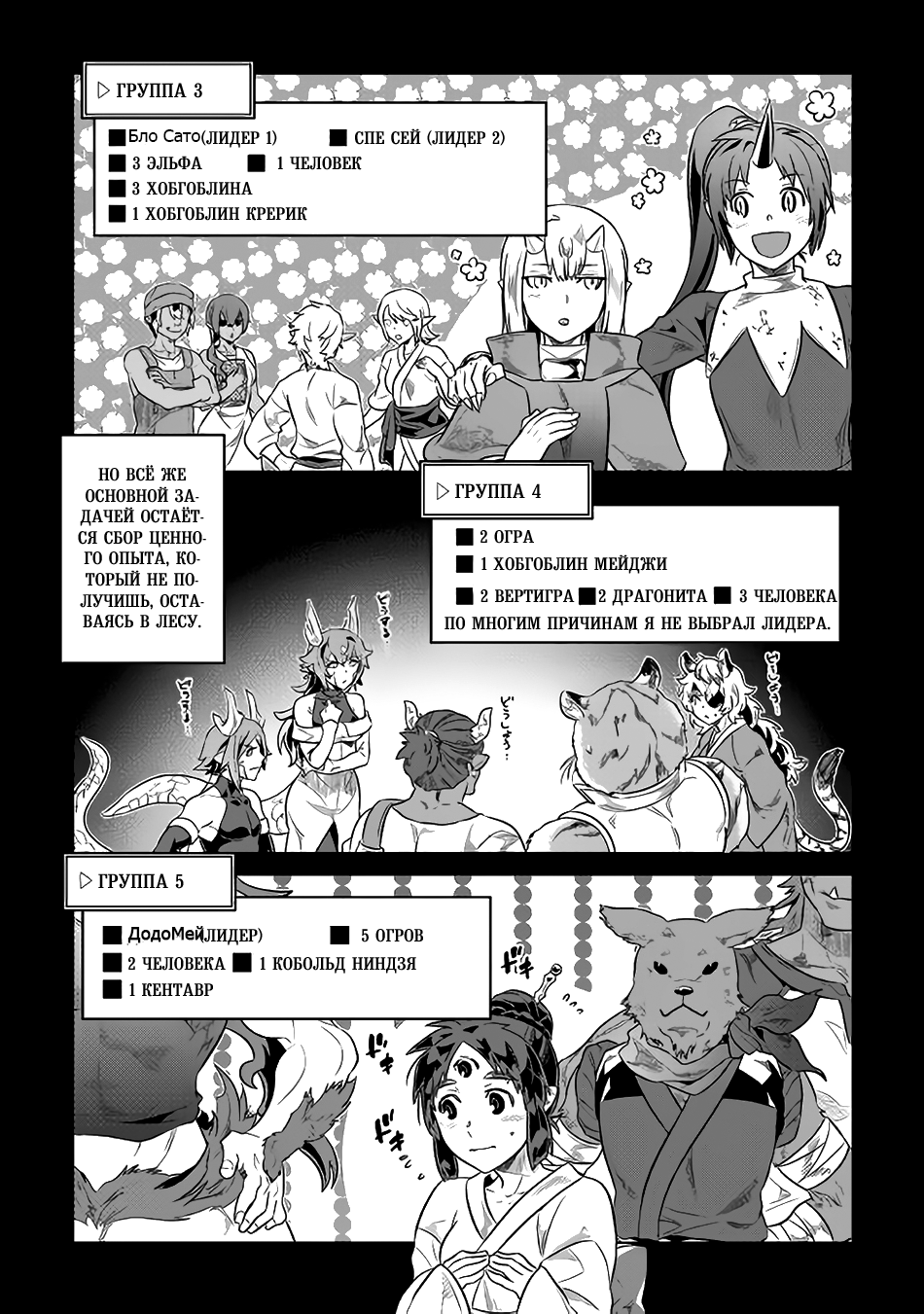 Read Перерождение Монстр RU Manga Online