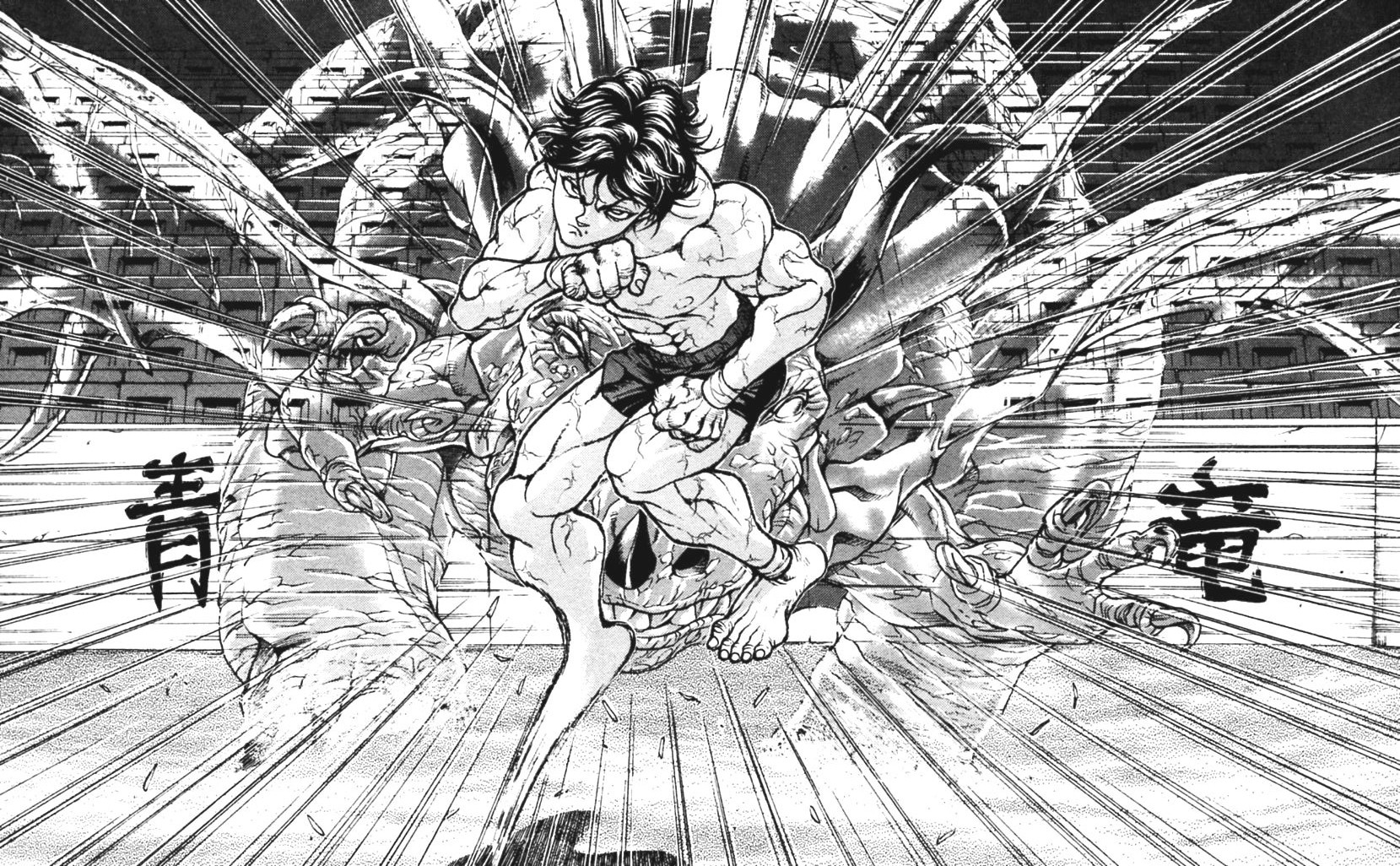 Read Ханма Баки RU Manga Online